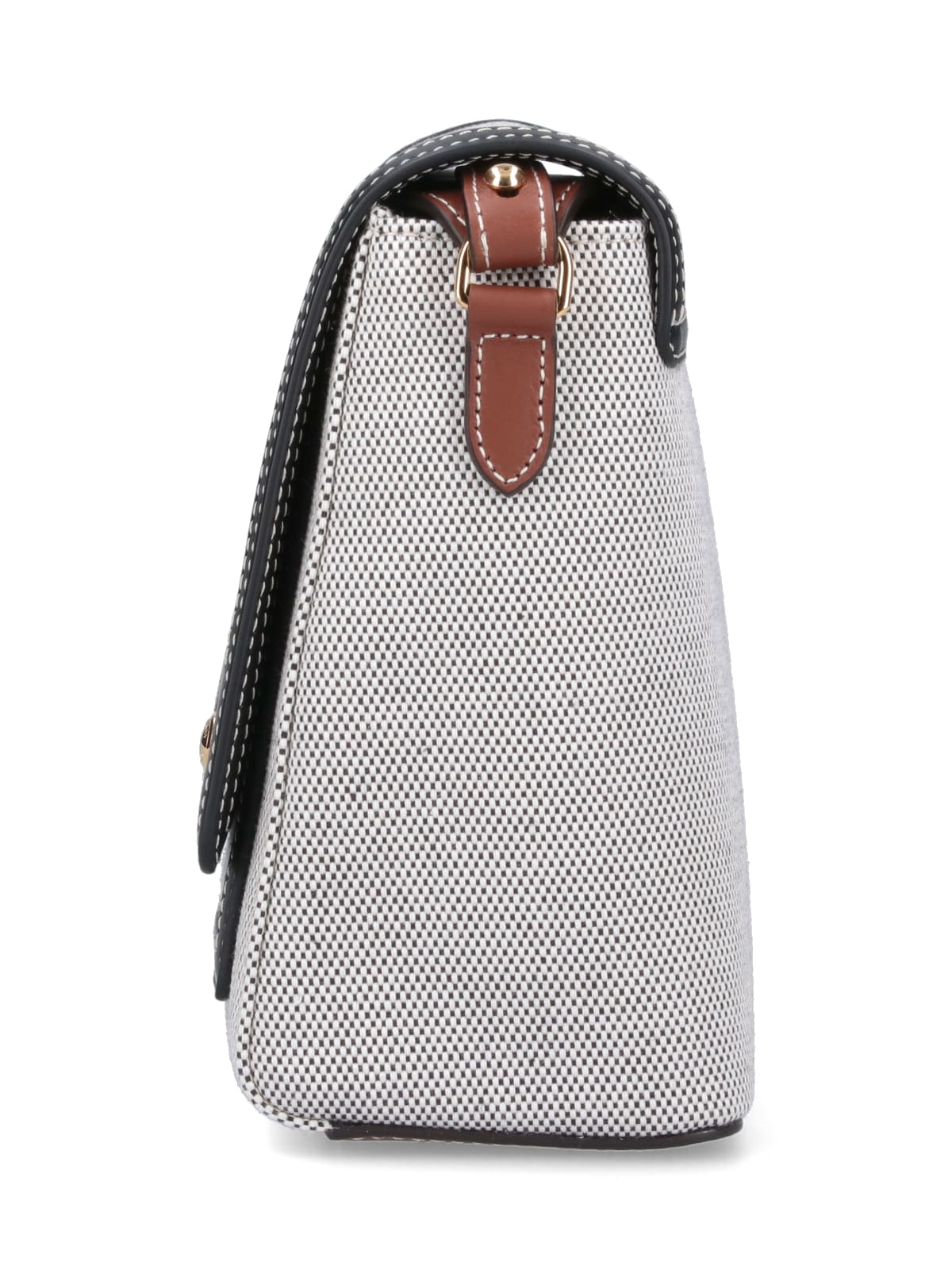 Shop Burberry - Horseferry Note Shoulder Bag In Gray