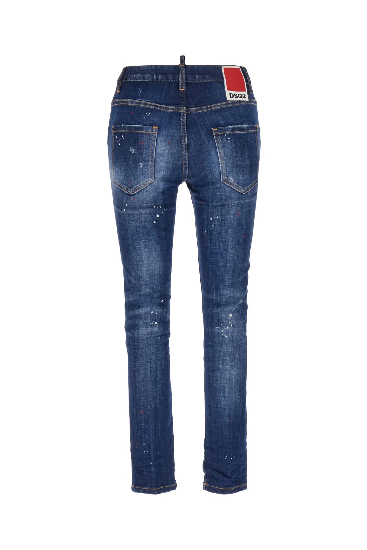 Shop Dsquared2 Stretch Denim Cool Girl Jeans In 470