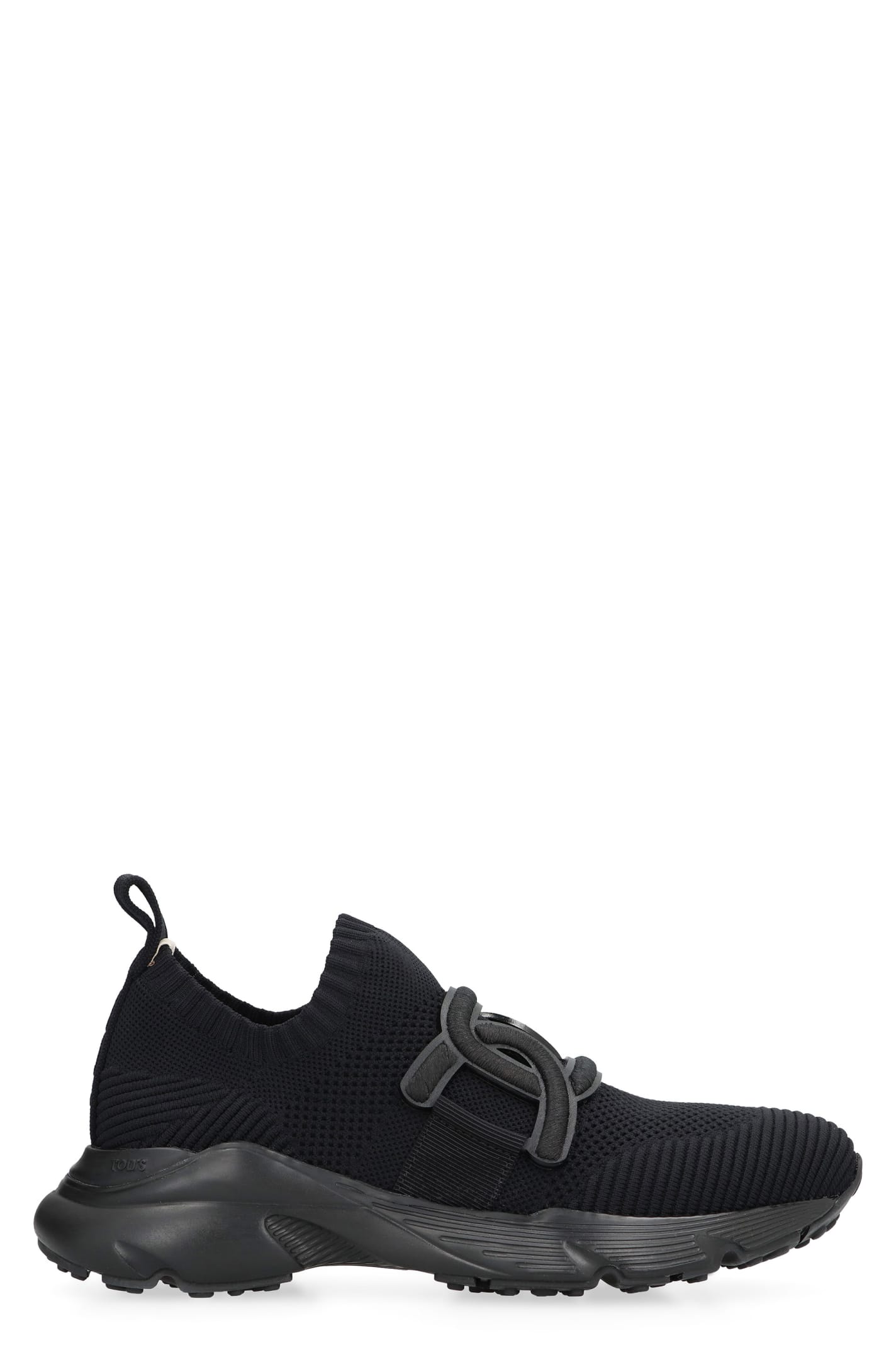 Shop Tod's Kate Slip-on Sneakers In Nero