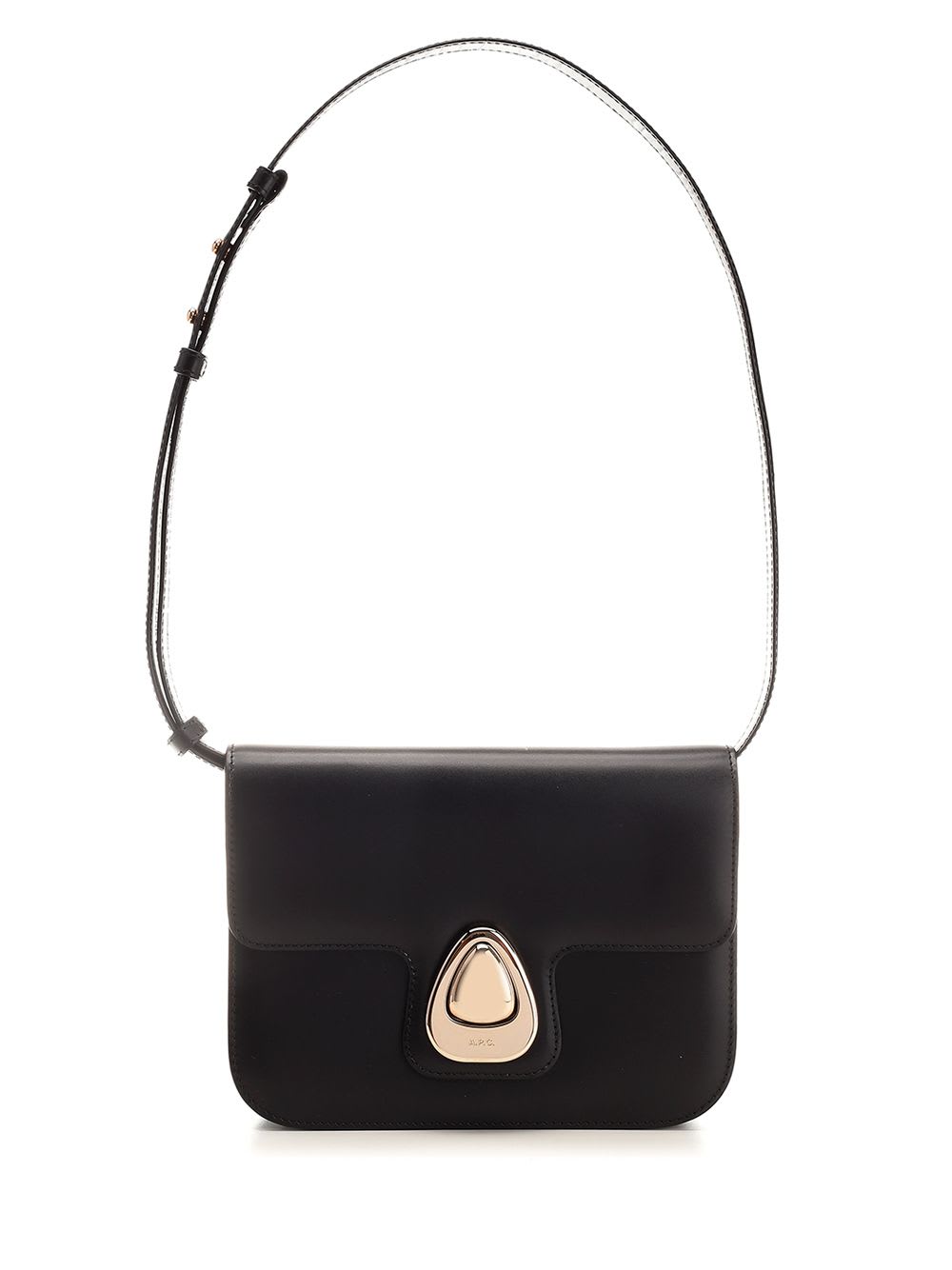 Shop Apc Astra Small Shoulder Bag In Black