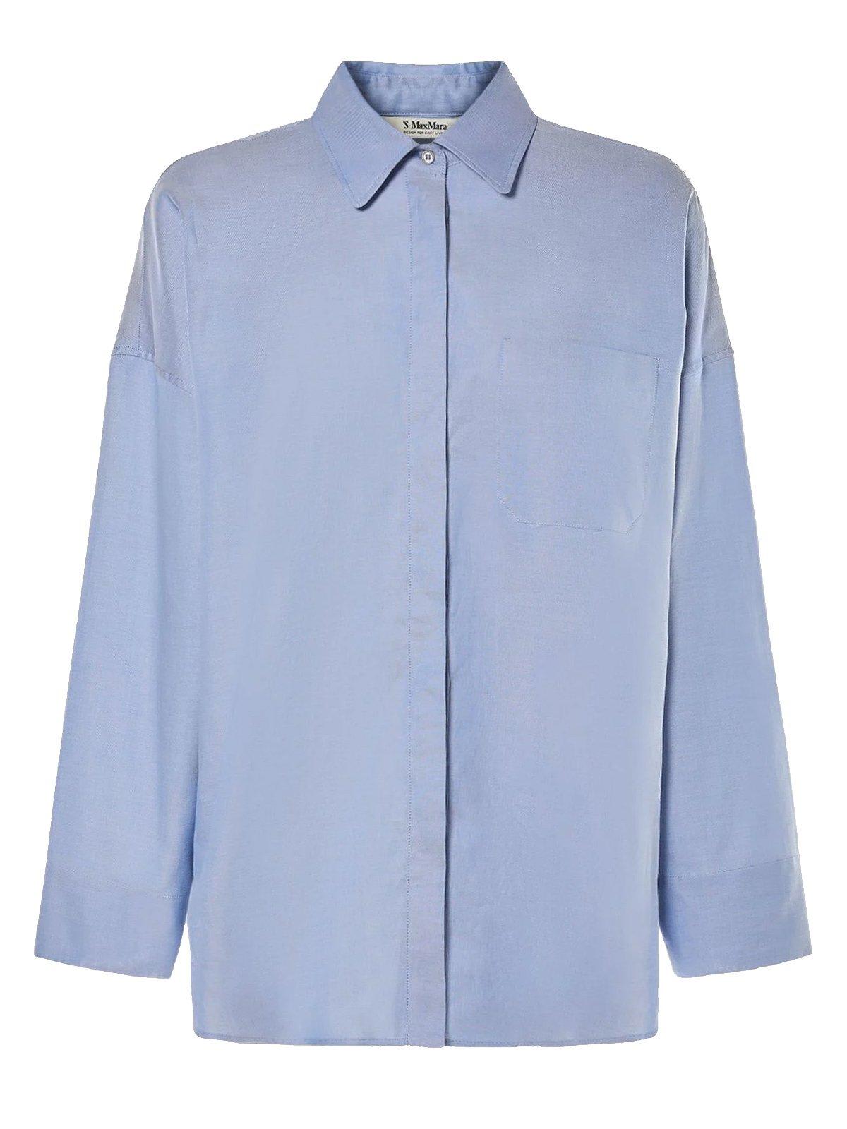 'S Max Mara Buttoned Long-sleeved Shirt