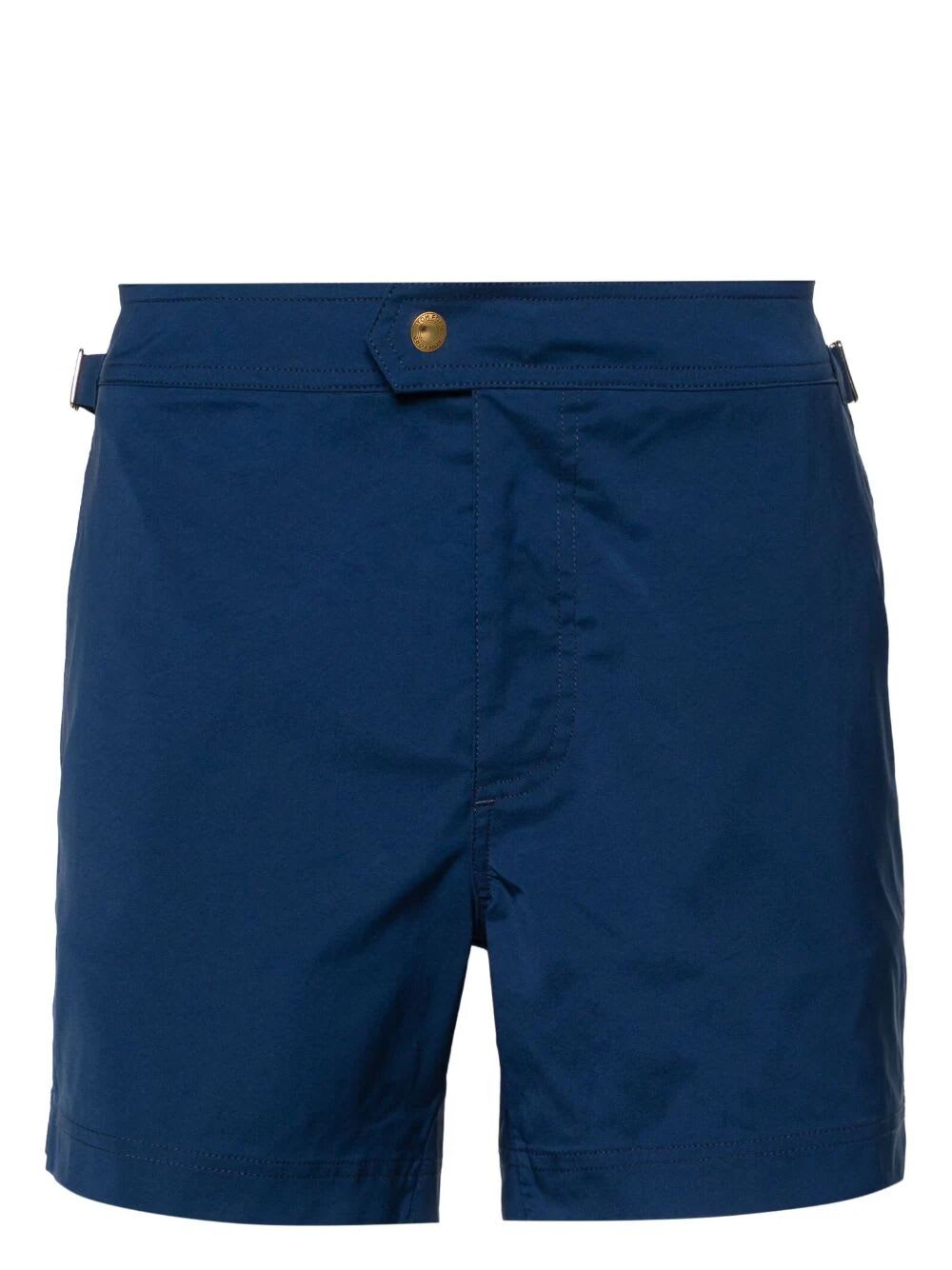 Tom Ford Swimwear Shorts In Yves Blue