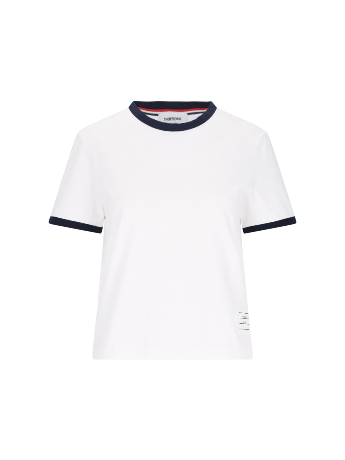 Thom Browne - Contrasting Edges T-shirt In White