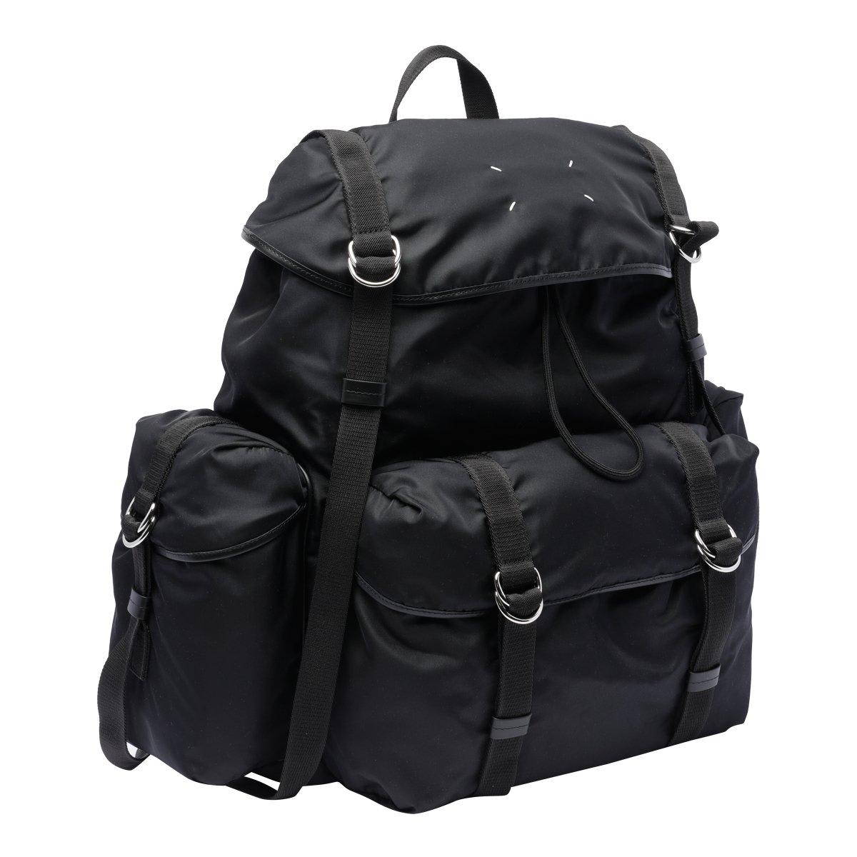 Shop Maison Margiela High Tech Xl Backpack In Black