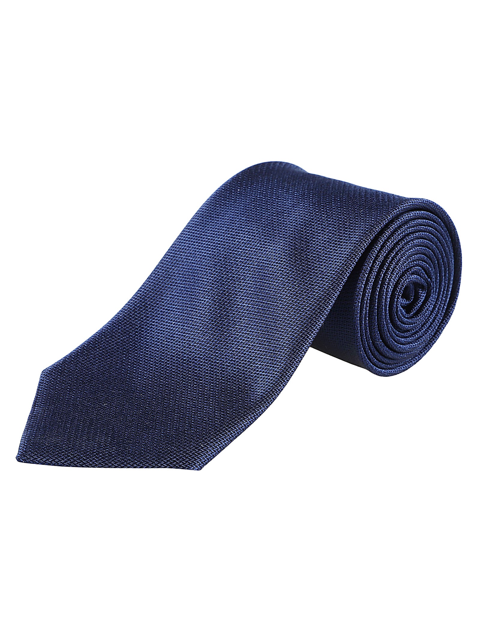 Shop Zegna Tie In Blu Navy