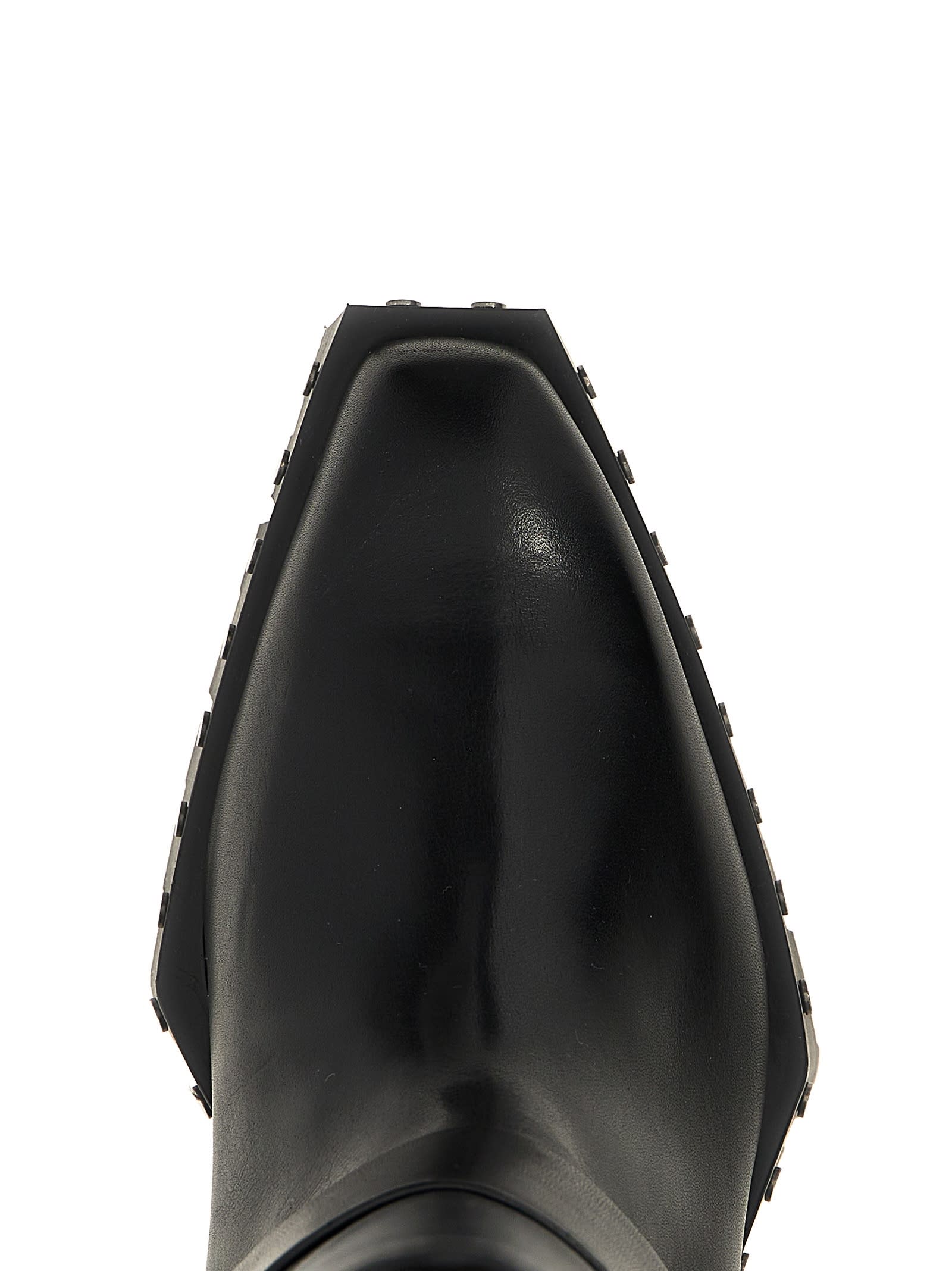 Jimmy Choo Black Quinn Boots In Black