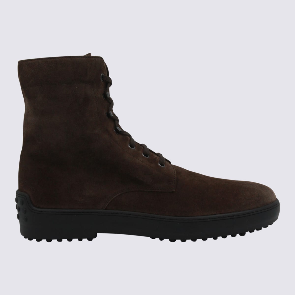 Dark Brown Leather Boots