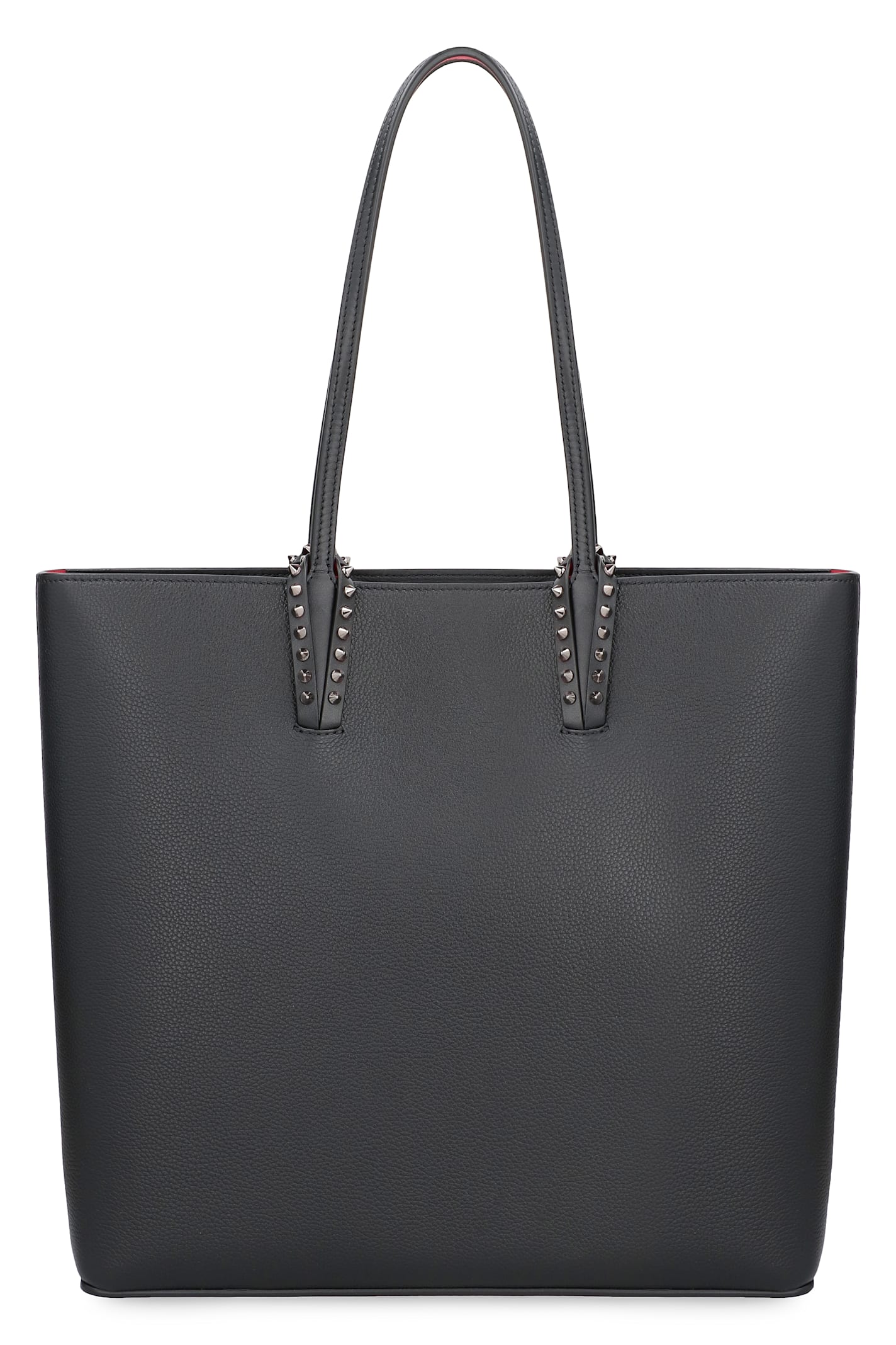 Shop Christian Louboutin Cabata Leather Tote In Black