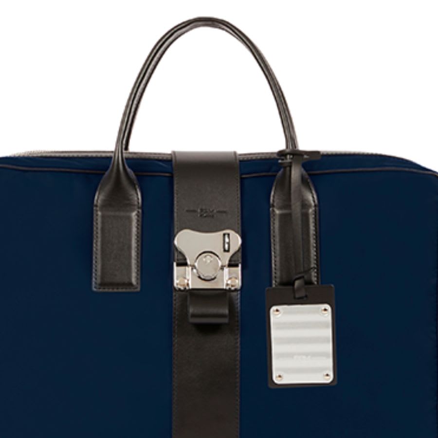 Shop Fpm Butterfly Pc Briefcase In Ebony