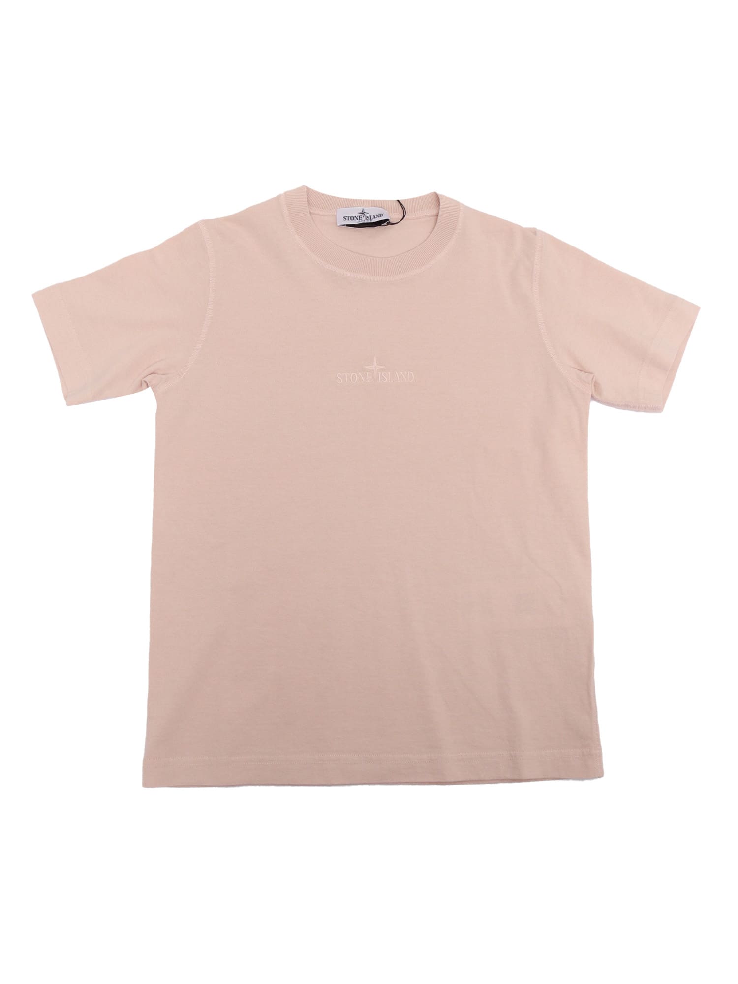 Stone Island T-shirt In Pink