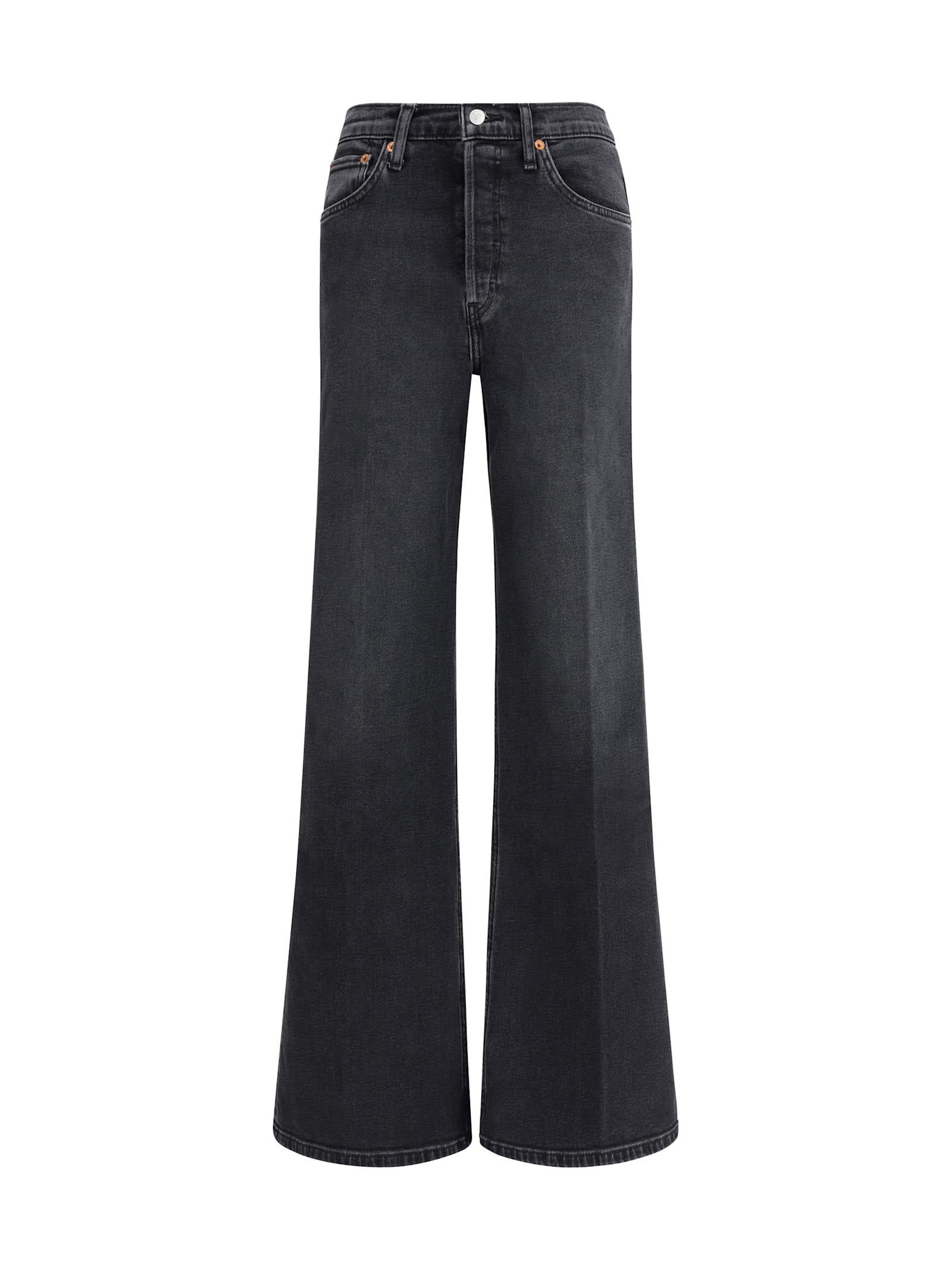 RE/DONE Wide Leg Jeans - RE/DONE - Modalova