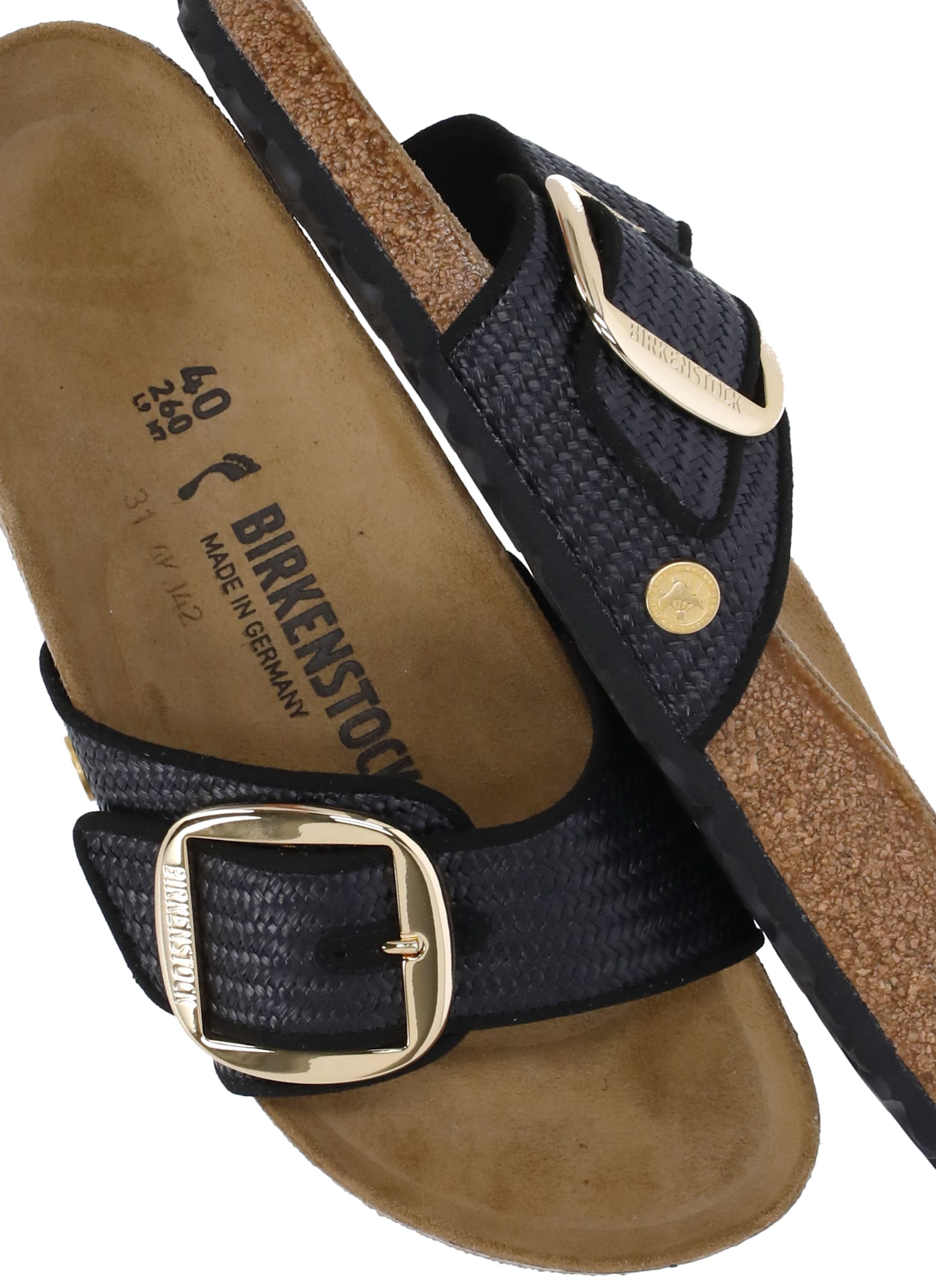 Birkenstock Madrid Buckle-detail Sandals In Multi