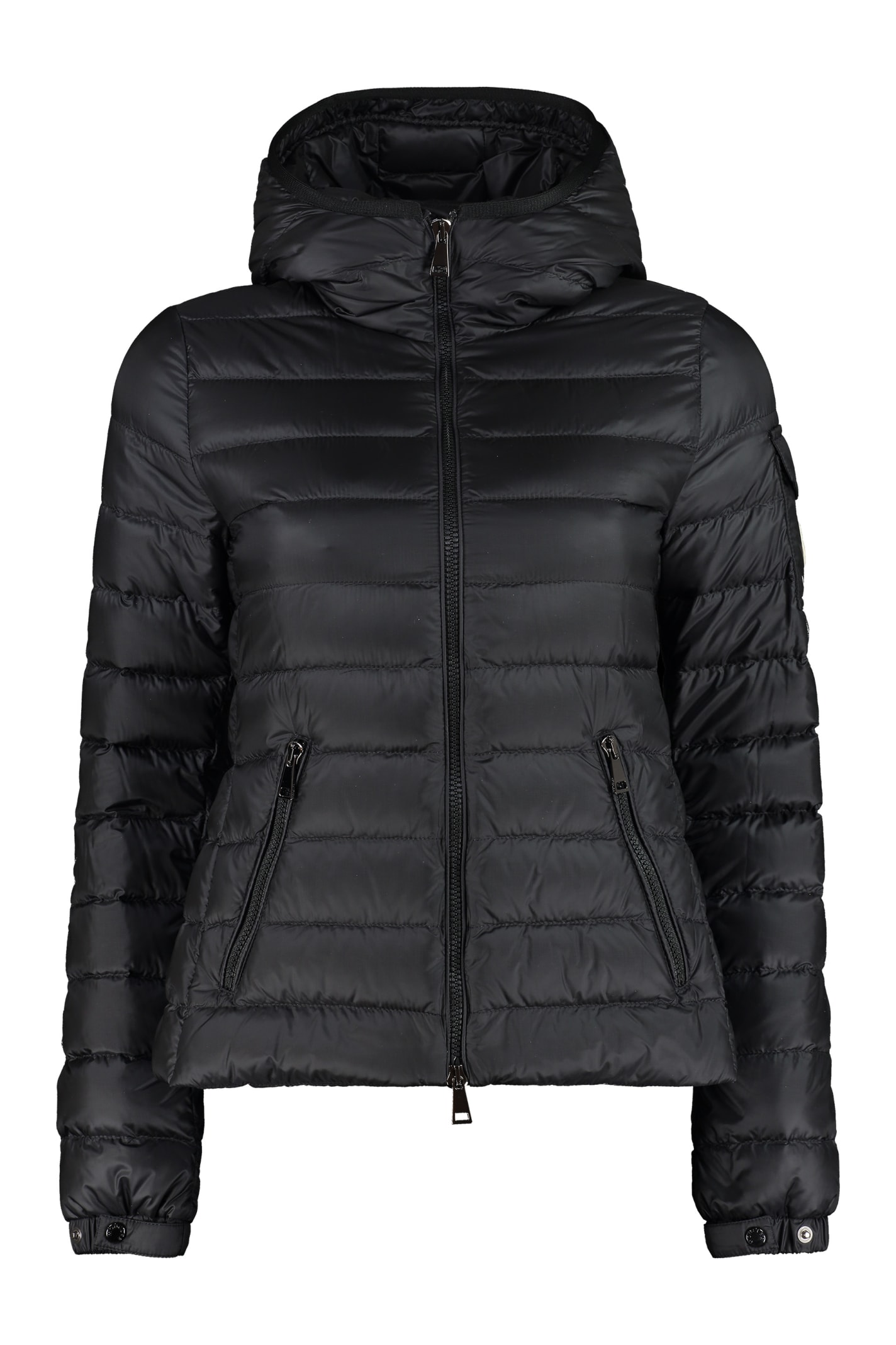 MONCLER BLES HOODED DOWN JACKET,1A128005396Q 999