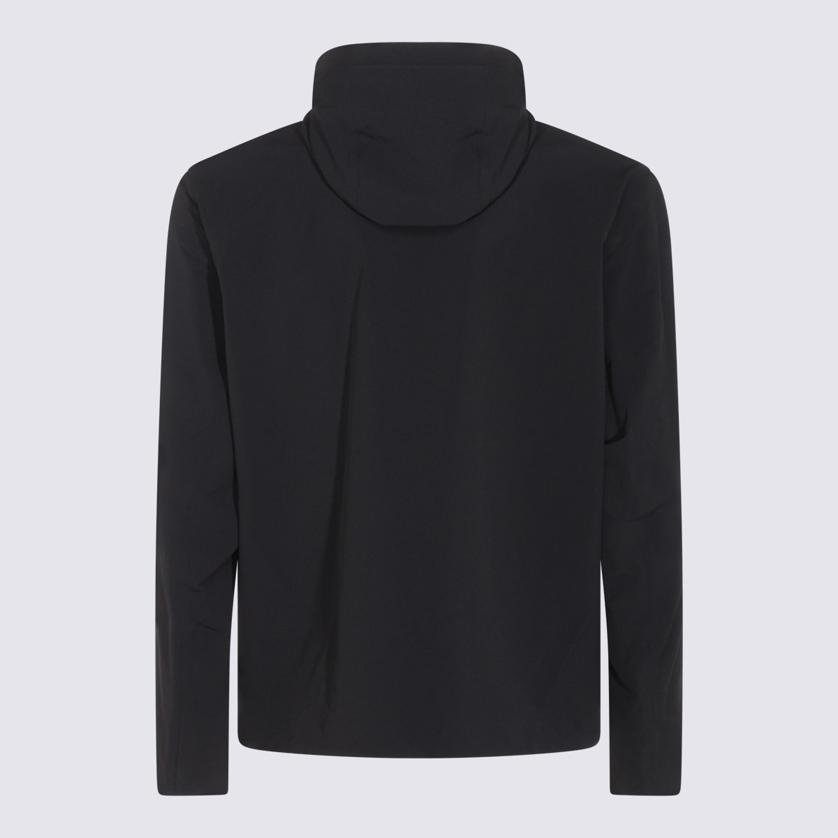 Arc'teryx Quartic Hooded Zip-up Jacket In Black