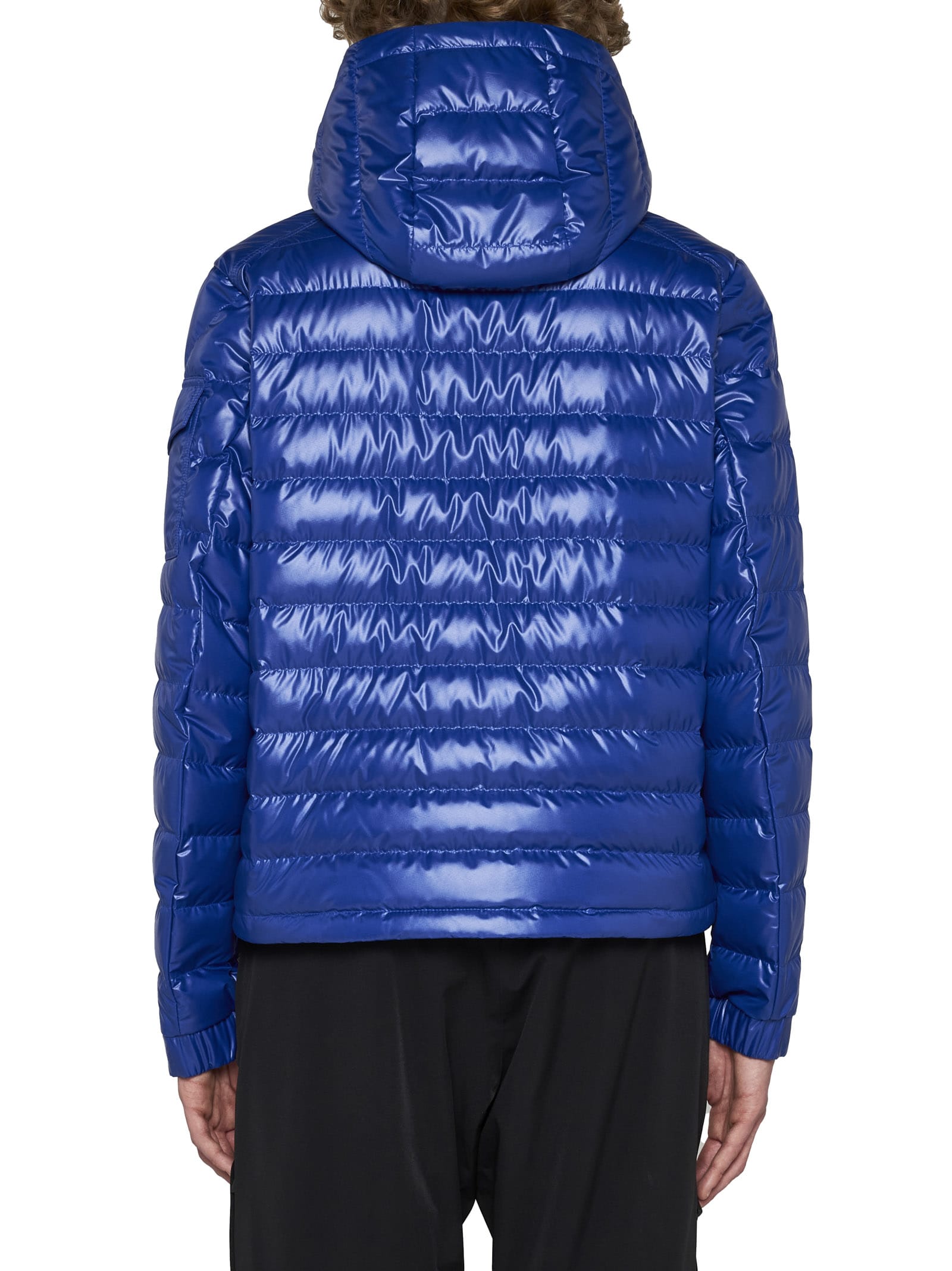 Moncler Down-padded Lauros Jacket In Blue | ModeSens