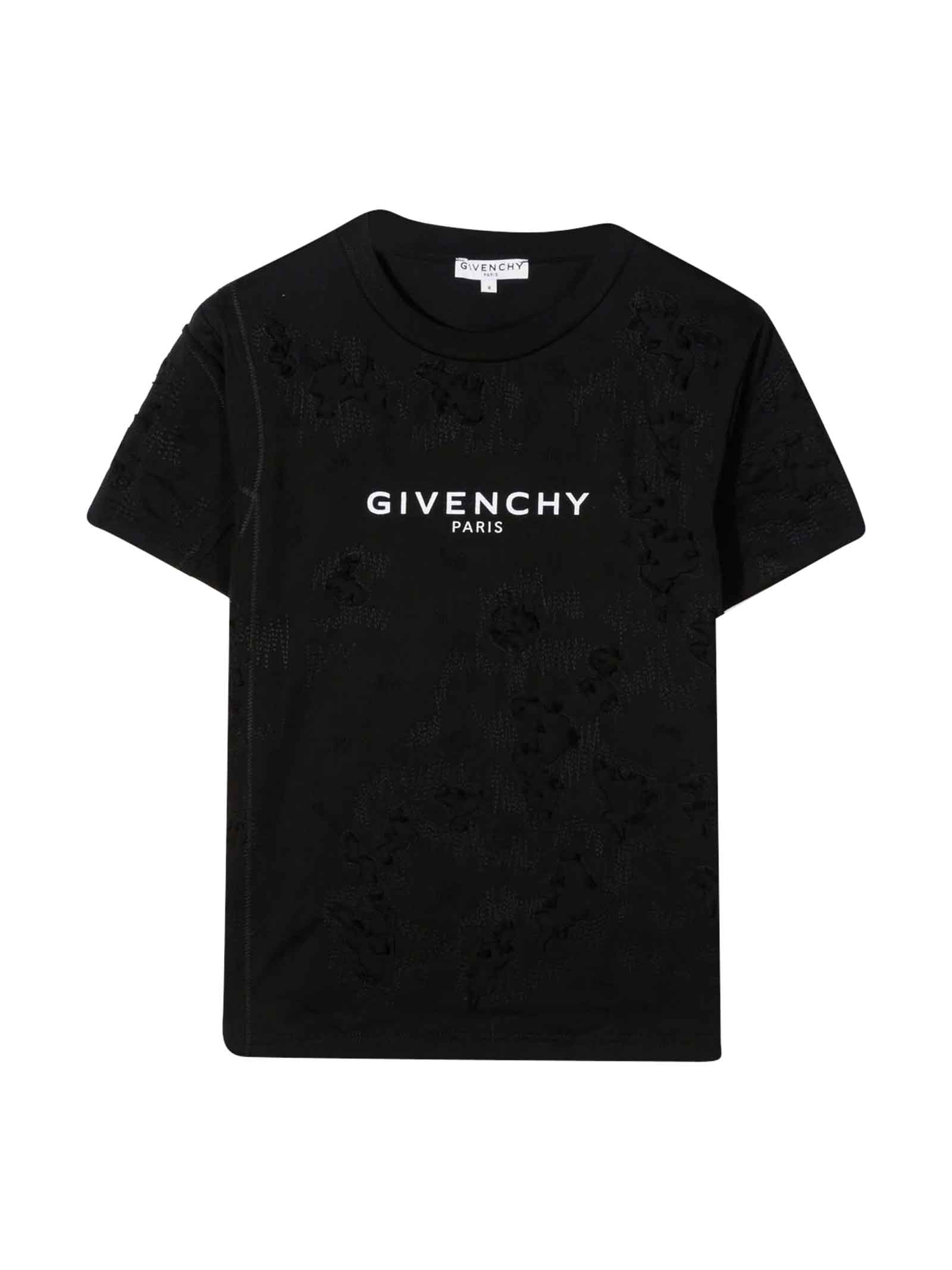 Givenchy Black Unisex T-shirt With Print