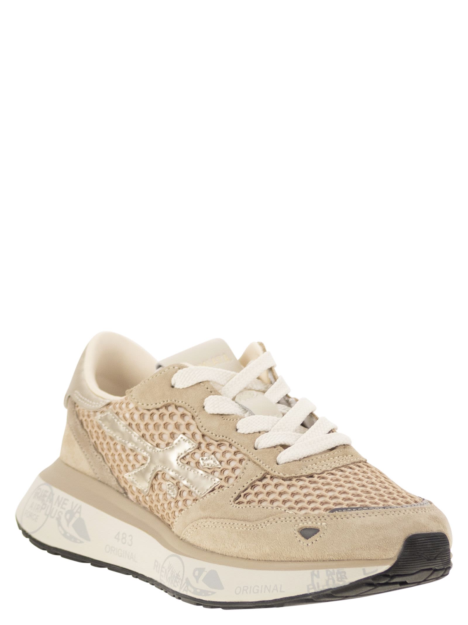 Premiata Lauryn 7486 - Sneakers In Nude