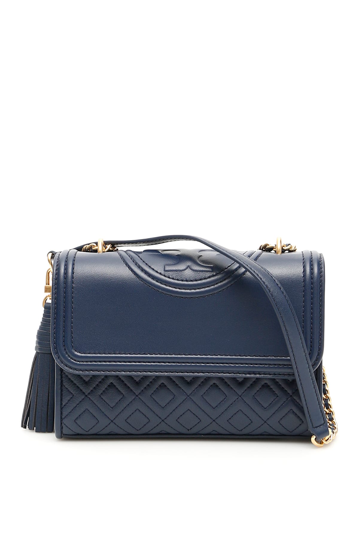 tory burch purse navy blue