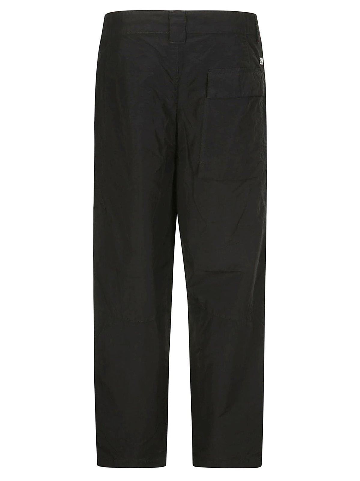 Shop C.p. Company Regular Utility Pants In Black