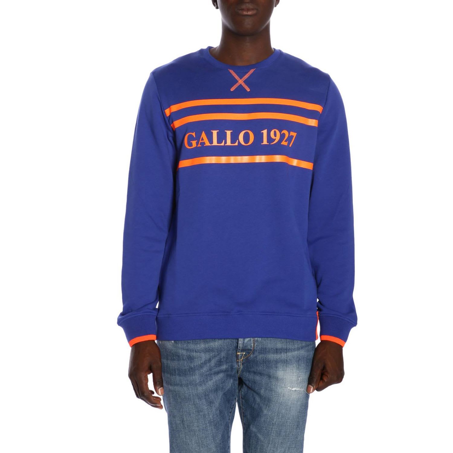 Gallo Gallo Sweater Sweater Men Gallo - royal blue - 10920997 | italist