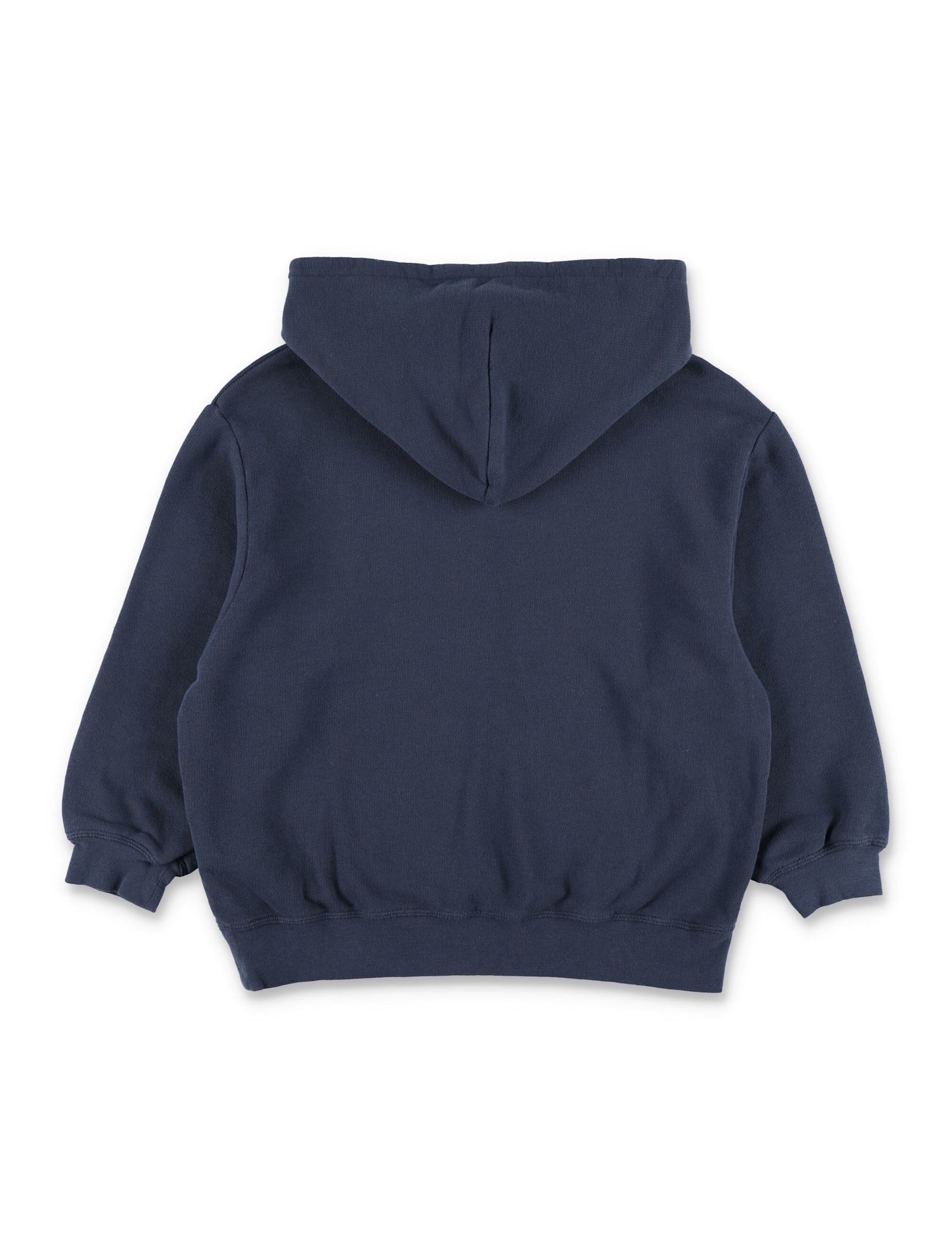 American Vintage Kids Atubay Blue Hoodie Sweatshirt In Blue