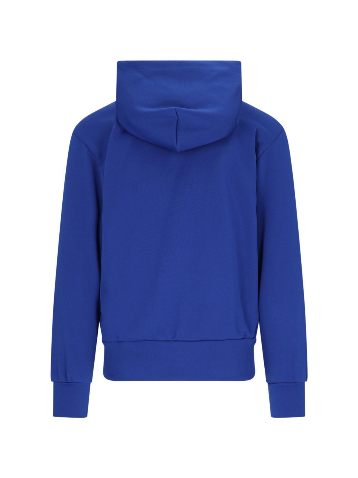 Comme des Garçons Play Logo Zip Sweatshirt