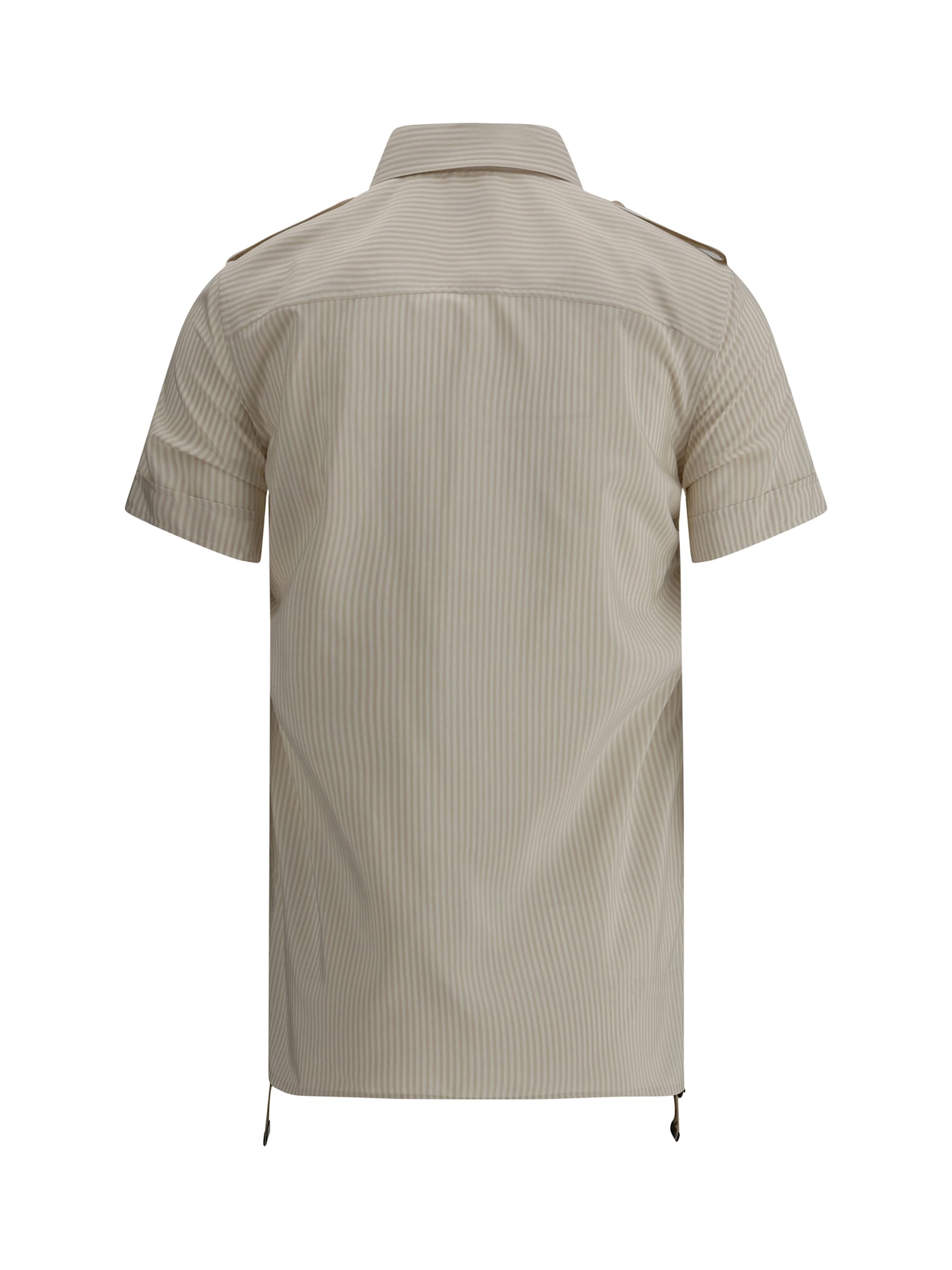 Shop Burberry Silk Shirt