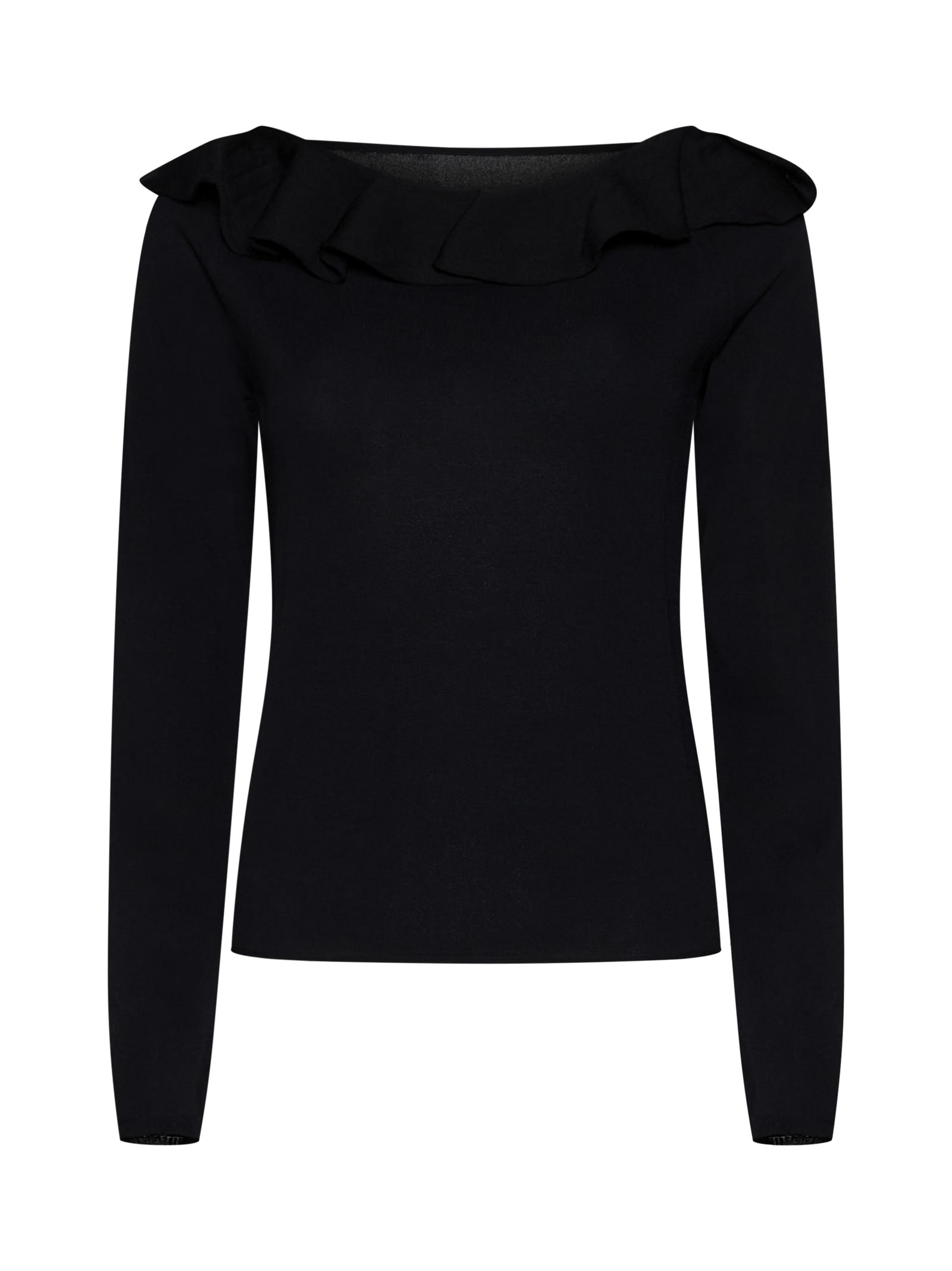 Shop Semicouture Sweater In Black