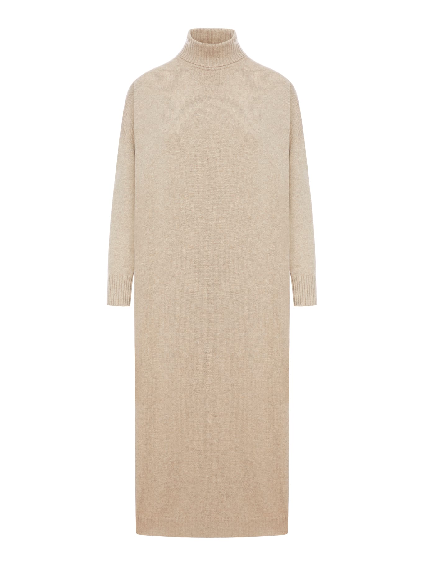 Cashmere Knit Dress With Mobile