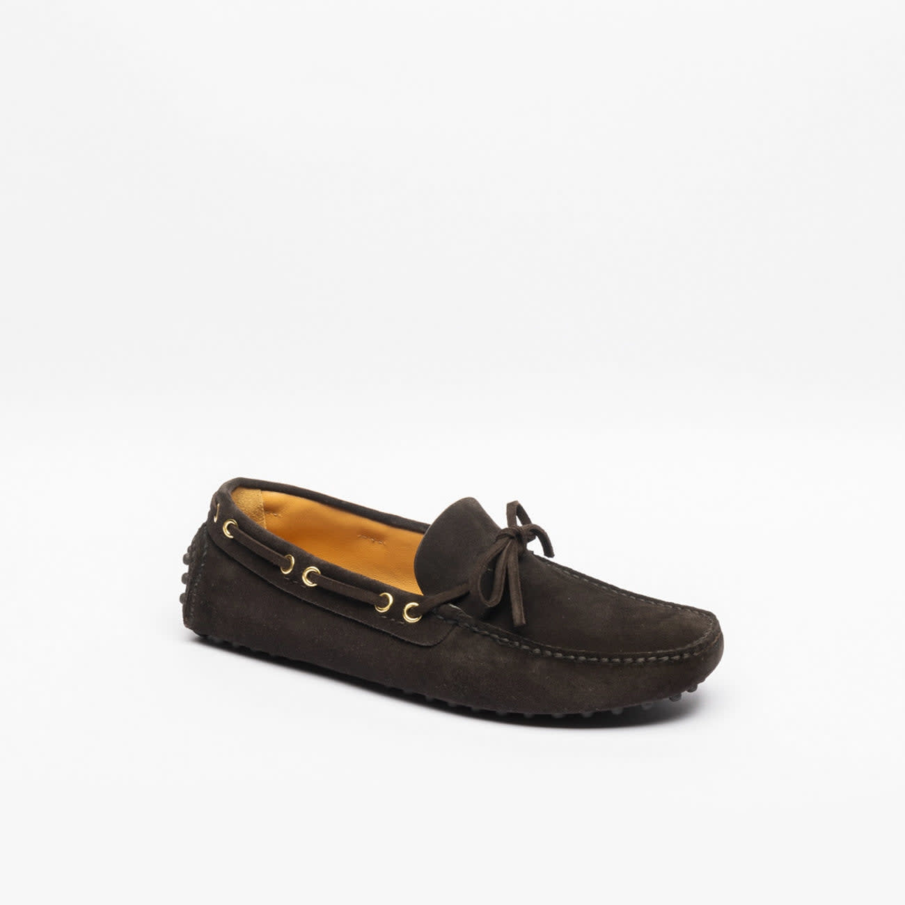 Ebano Suede Driving Loafer