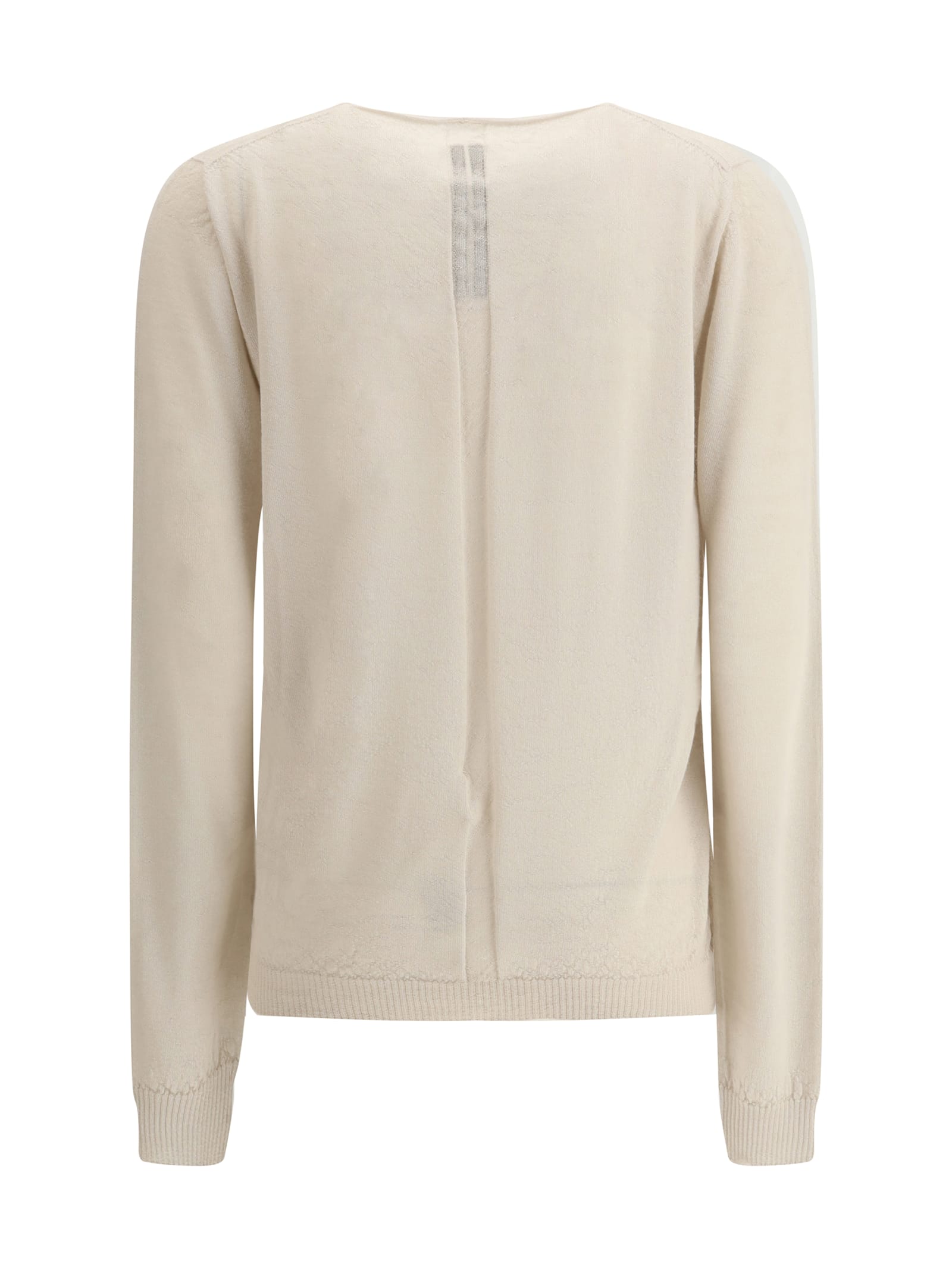 Rick Owens Alpaca And Wool Blend Sweater In Dinge