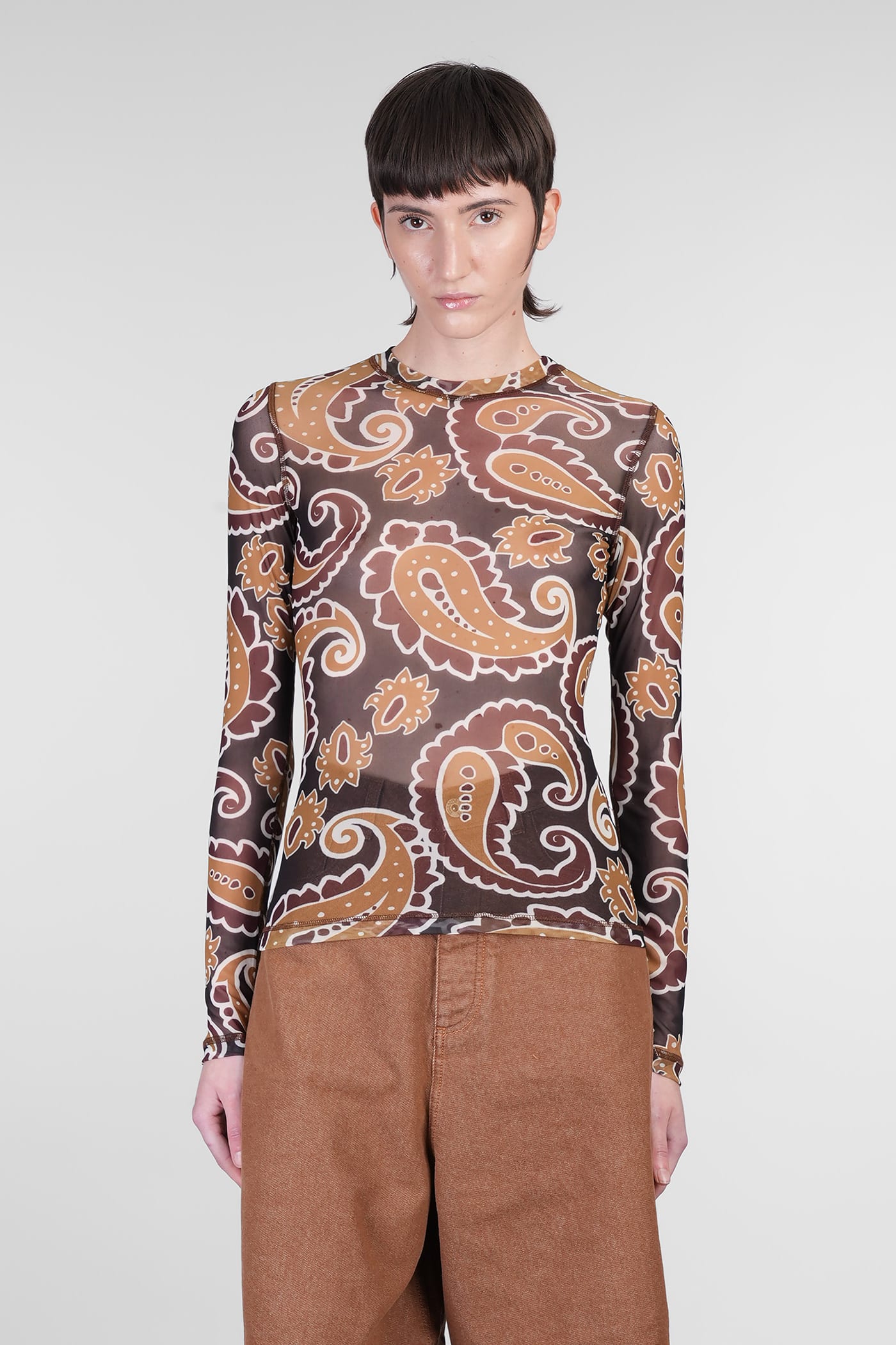 Jw Anderson Topwear In Multicolor Polyester