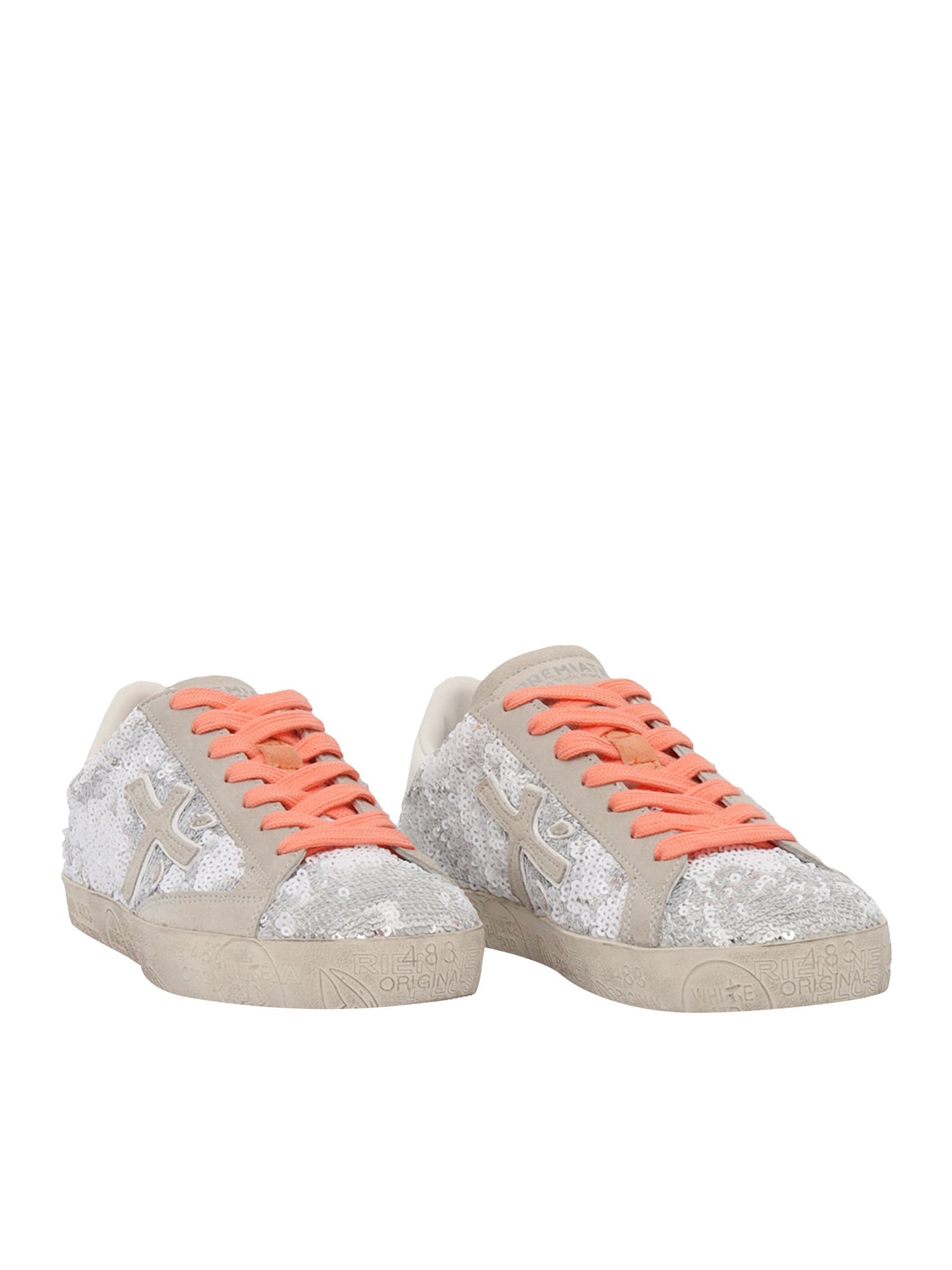 Premiata Stevend Sneakers In Silver