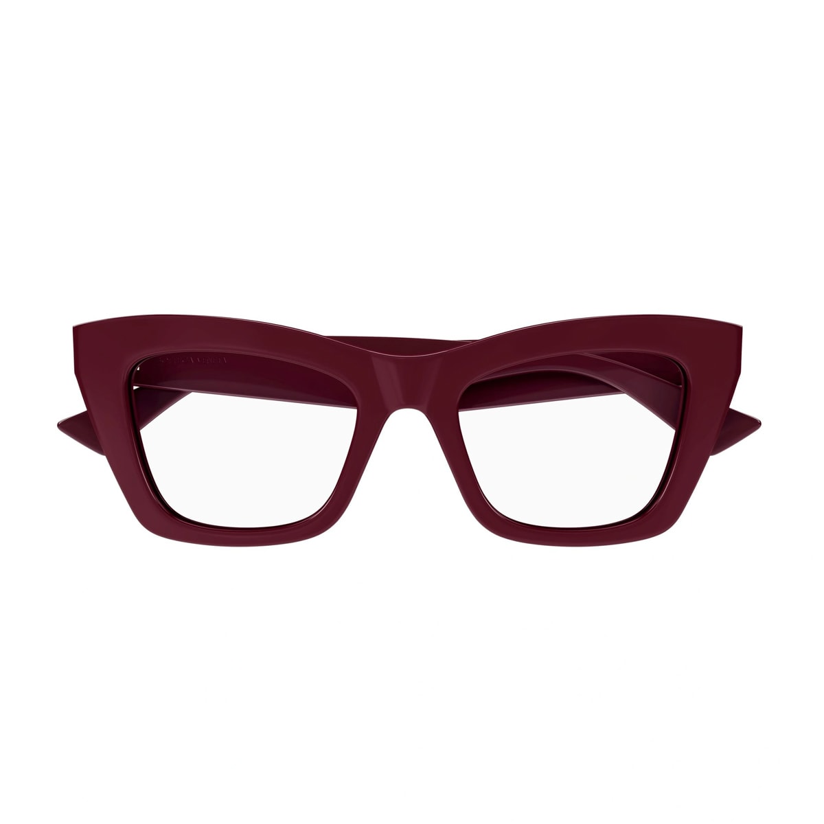 Shop Bottega Veneta Bv1215o 004 Glasses In Rosso