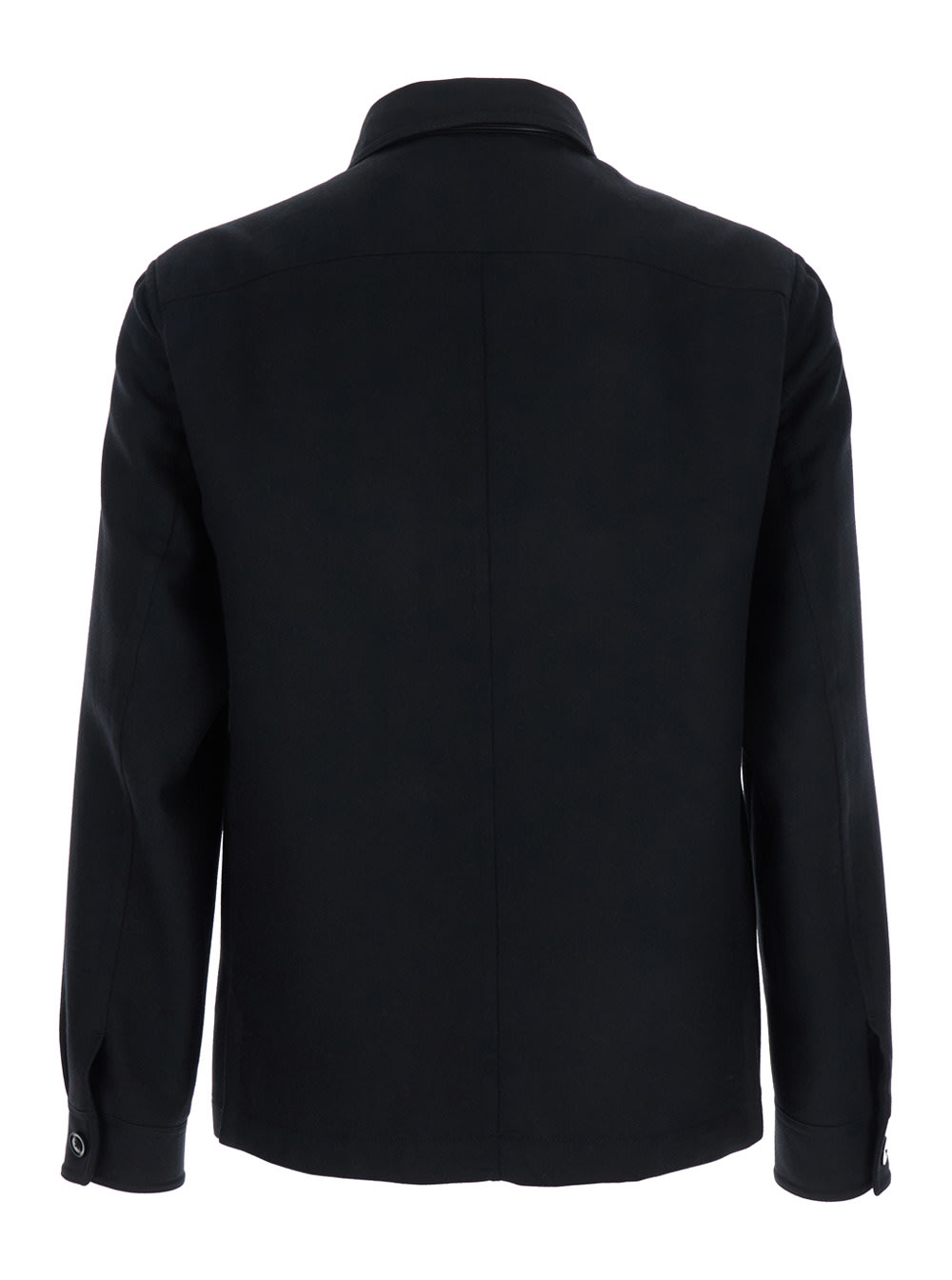 Tom Ford Button-up Cashmere Overshirt In Black