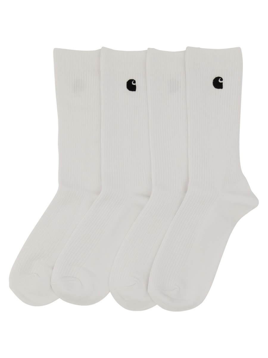 Shop Carhartt Socks With Logo In White