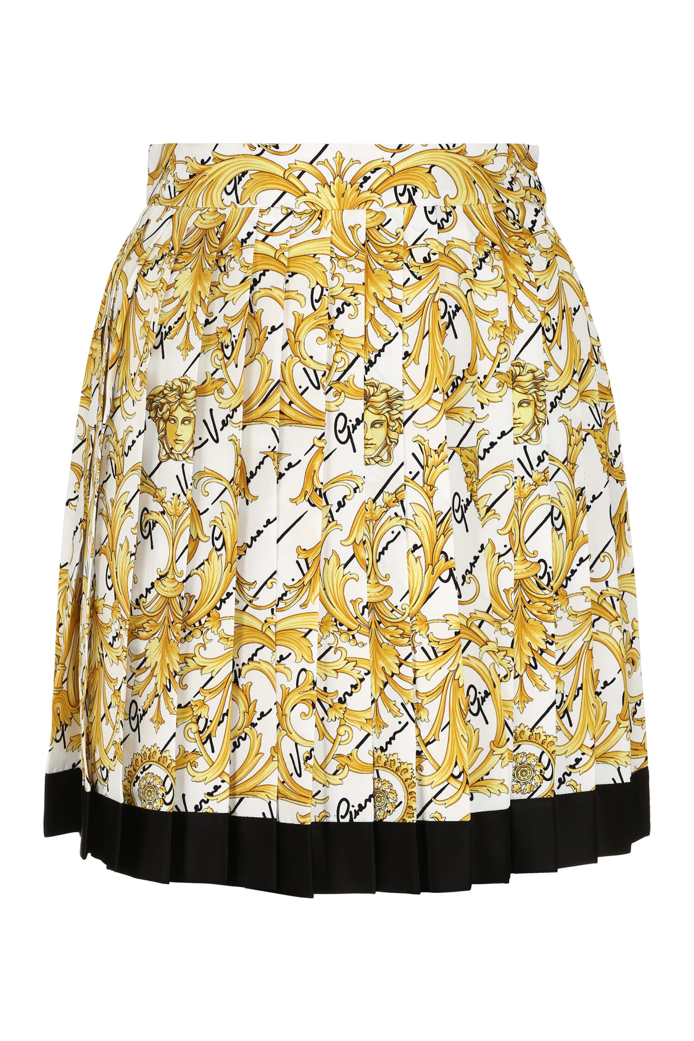 Versace Pleated Mini Skirt 2025 | www.takertrailers.ee