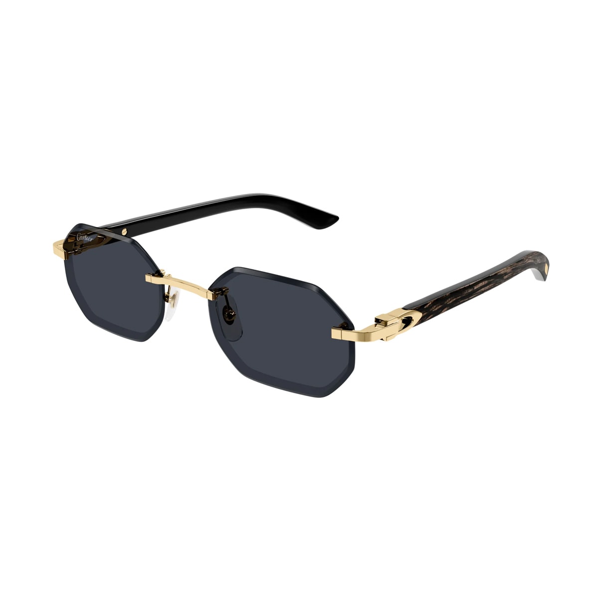 Cartier Ct0439s Signature C De Sunglasses In Gold