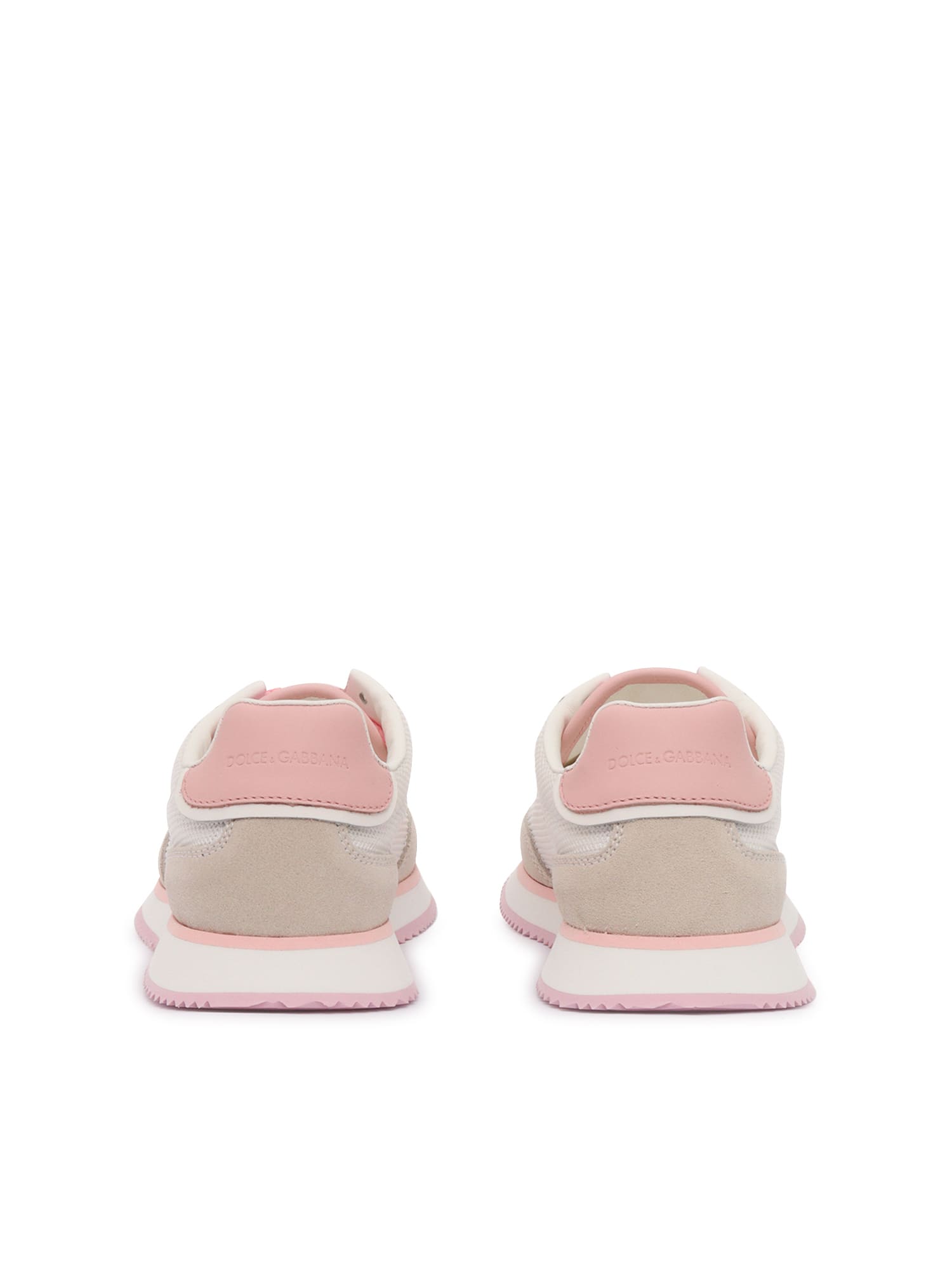 Dolce & Gabbana Low-top Sneakers In Pink