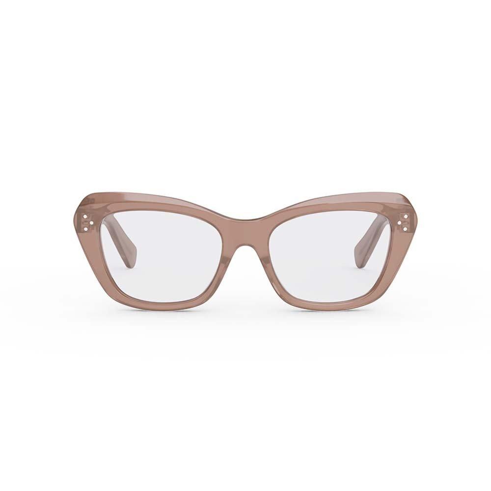 Shop Celine Cat-eye Glasses In 074