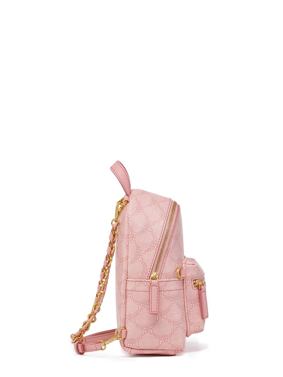 Mcm Backpack Stark Lauretos In Pink
