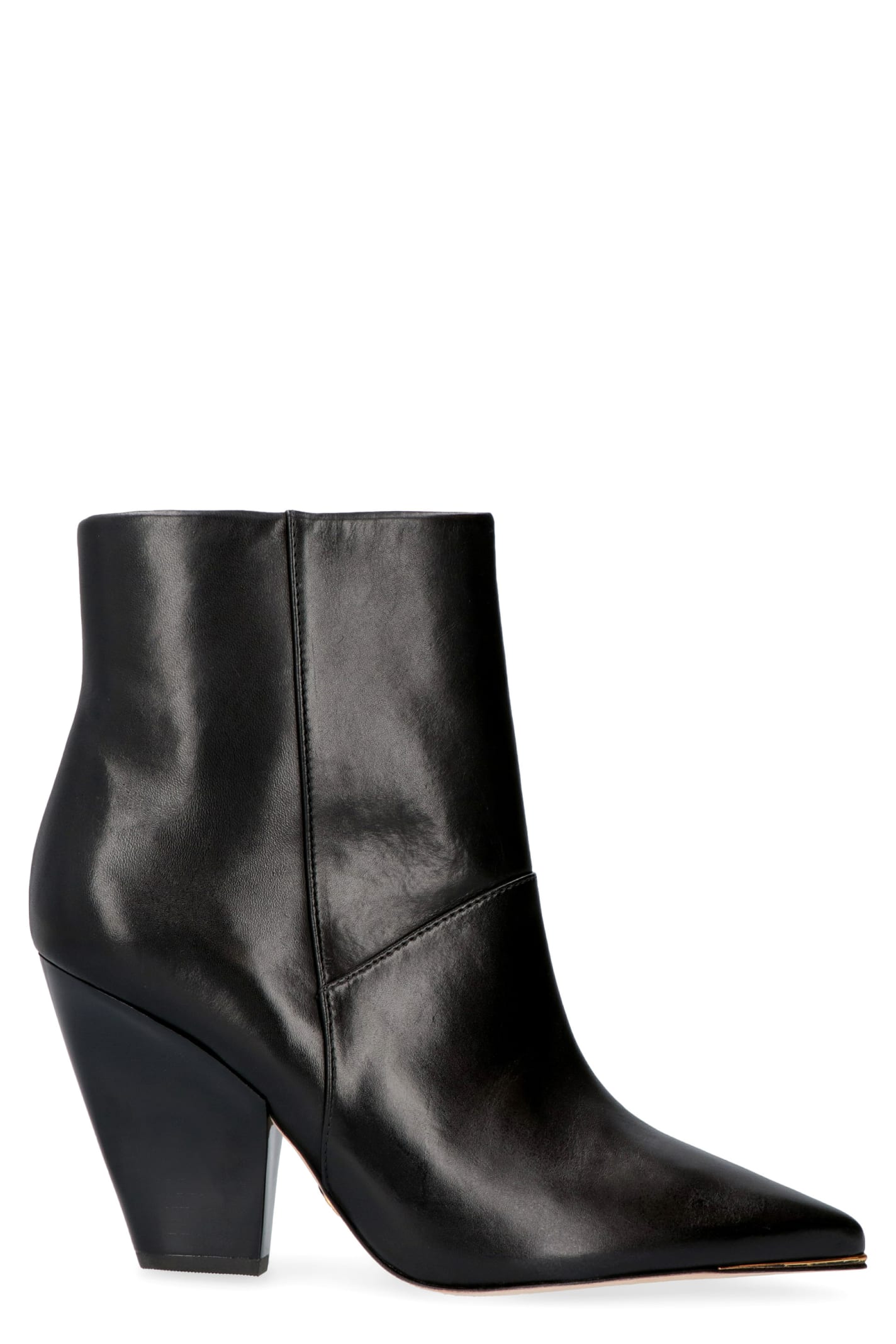 Tory Burch Lila Leather Ankle Boots
