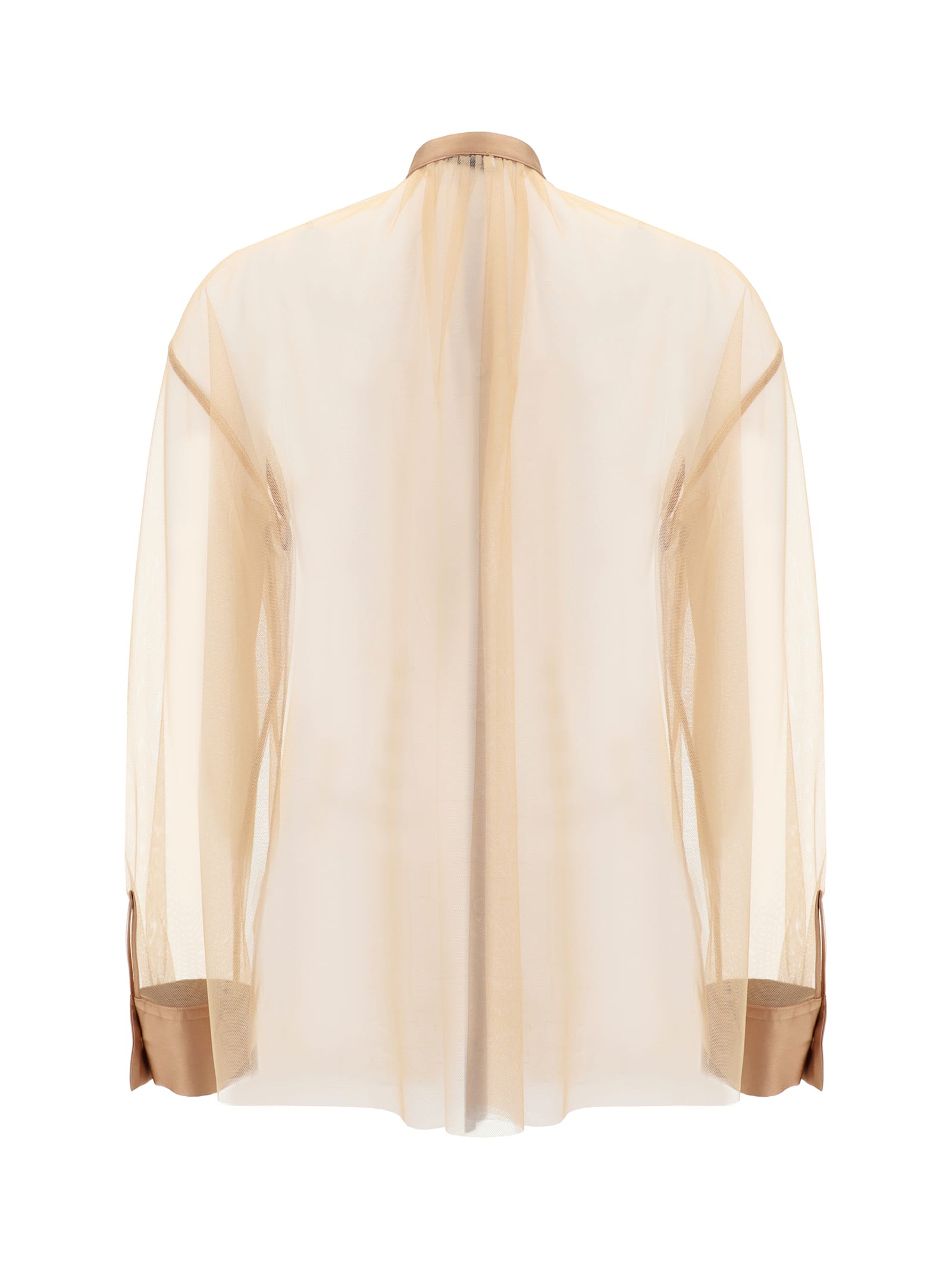 Shop Forte Forte Bohemienne Shirt In Nude