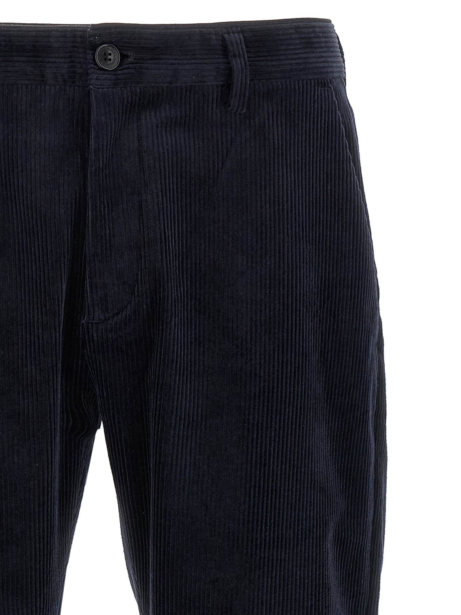 Department Five Prince Corduroy Trousers In Blue