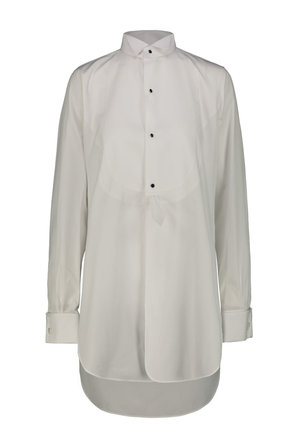 Shop Maison Margiela White Elegant Shirt