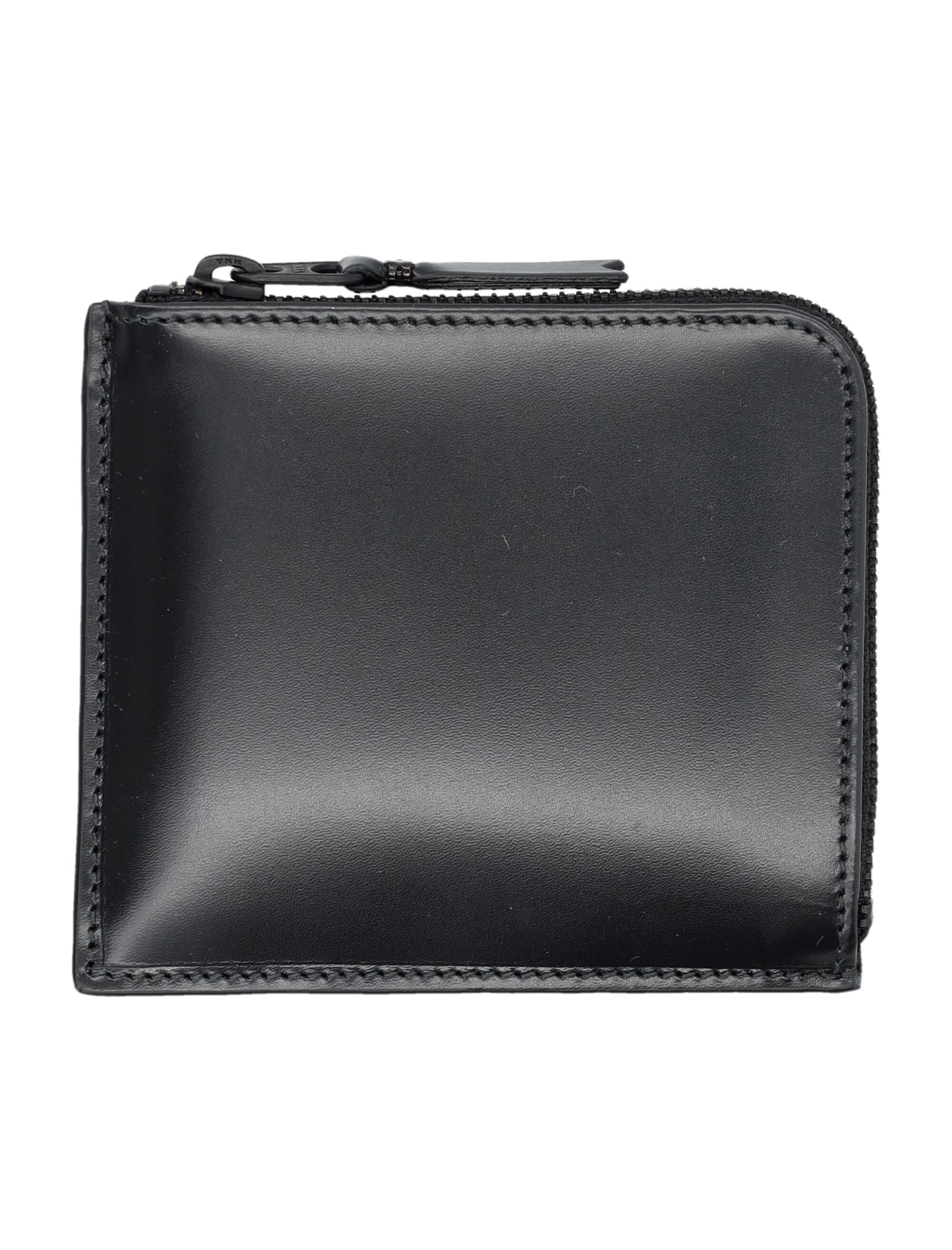 Shop Comme Des Garçons Very Black Zip Wallet