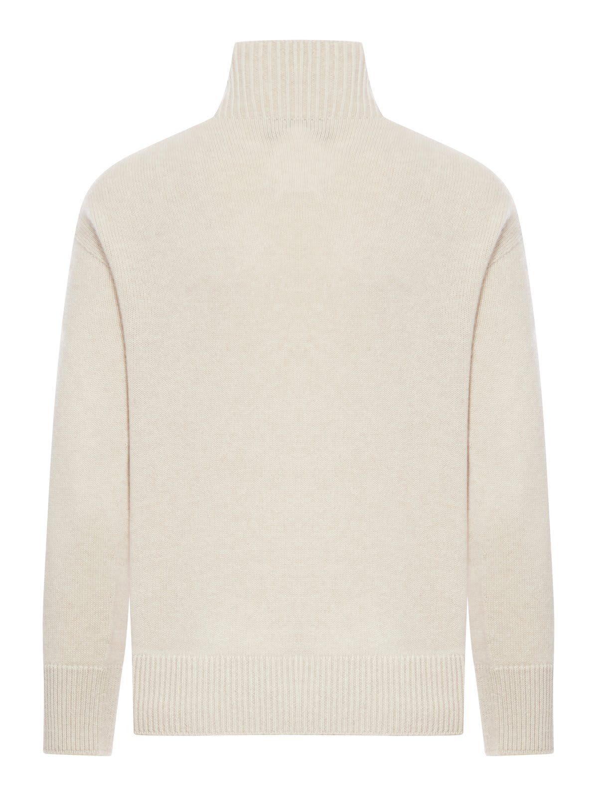 Shop 's Max Mara High Neck Long-sleeved Jumper In Sand