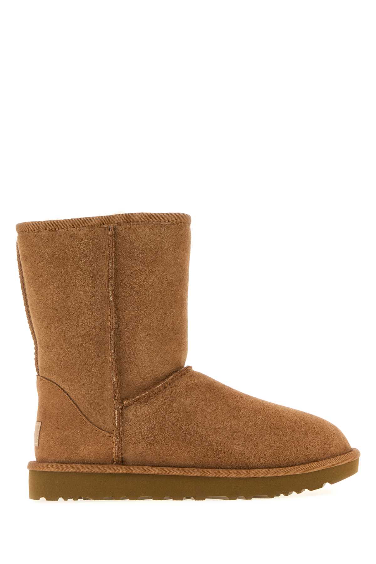 Camel Suede Classic Short Ii Ankle Boots