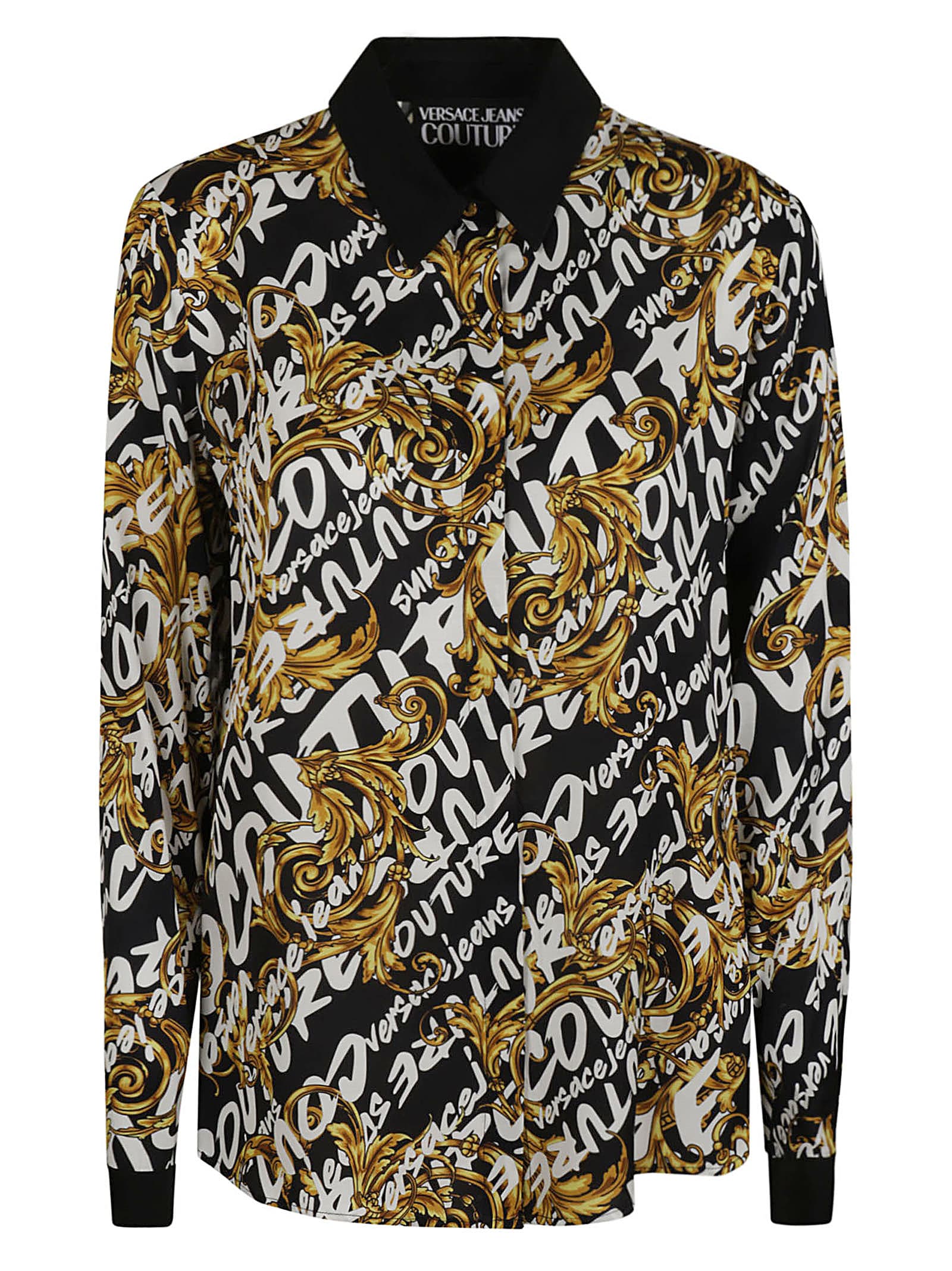 Versace Jeans Couture All-over Couture Logo Print Shirt