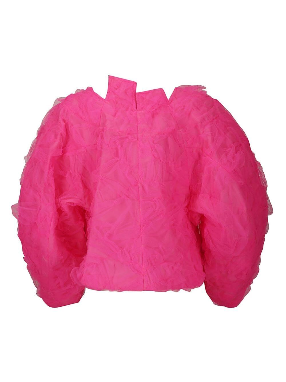 Shop Comme Des Garçons Jacket In Pink